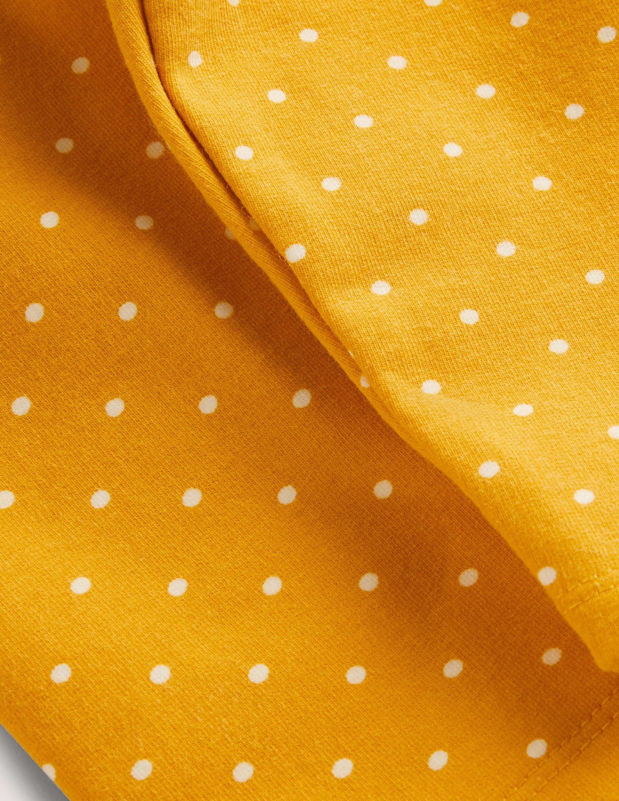 Cosy Leggings-Honeycomb Yellow Pin Spot - Image 3