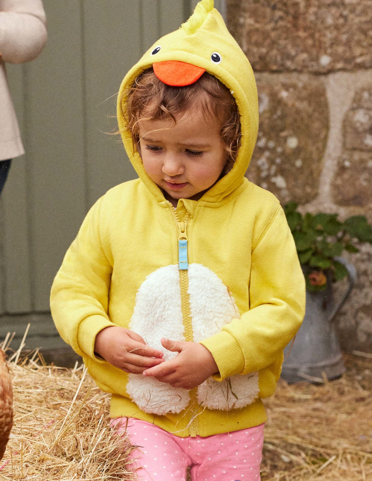 Hoodie mit Teddyfutter-Maisgelb, Küken - Image 4