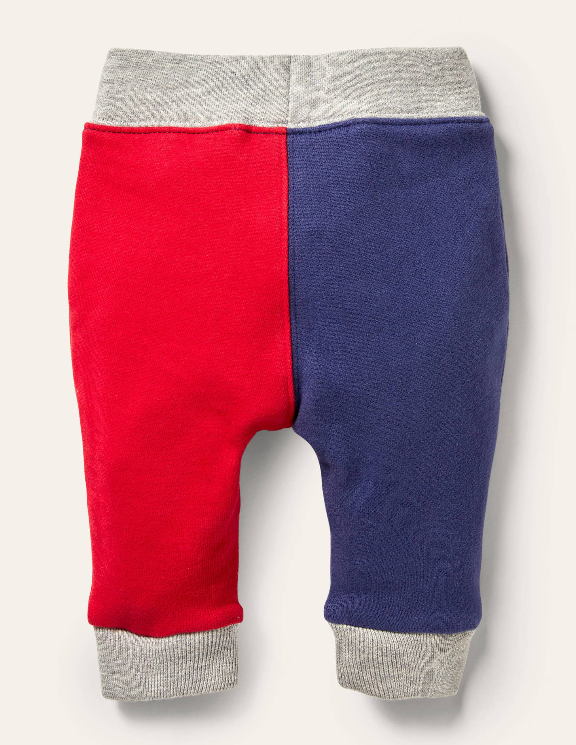 Jerseyhose mit Mustermix-Erdbeerrot/Segelblau - Image 2