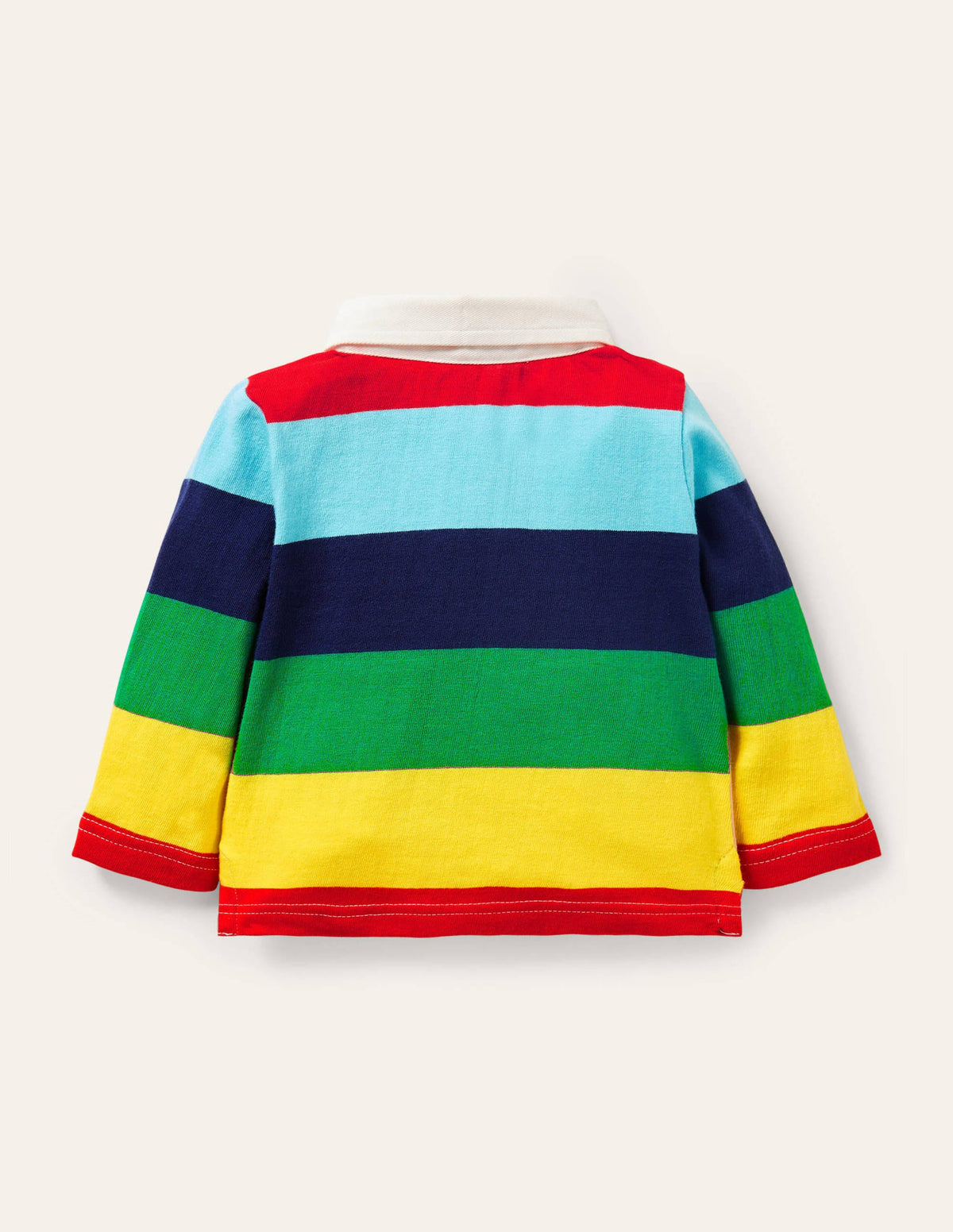 Rugbyoberteil mit Applikation-Bunt, Regenbogenfarben - Image 2