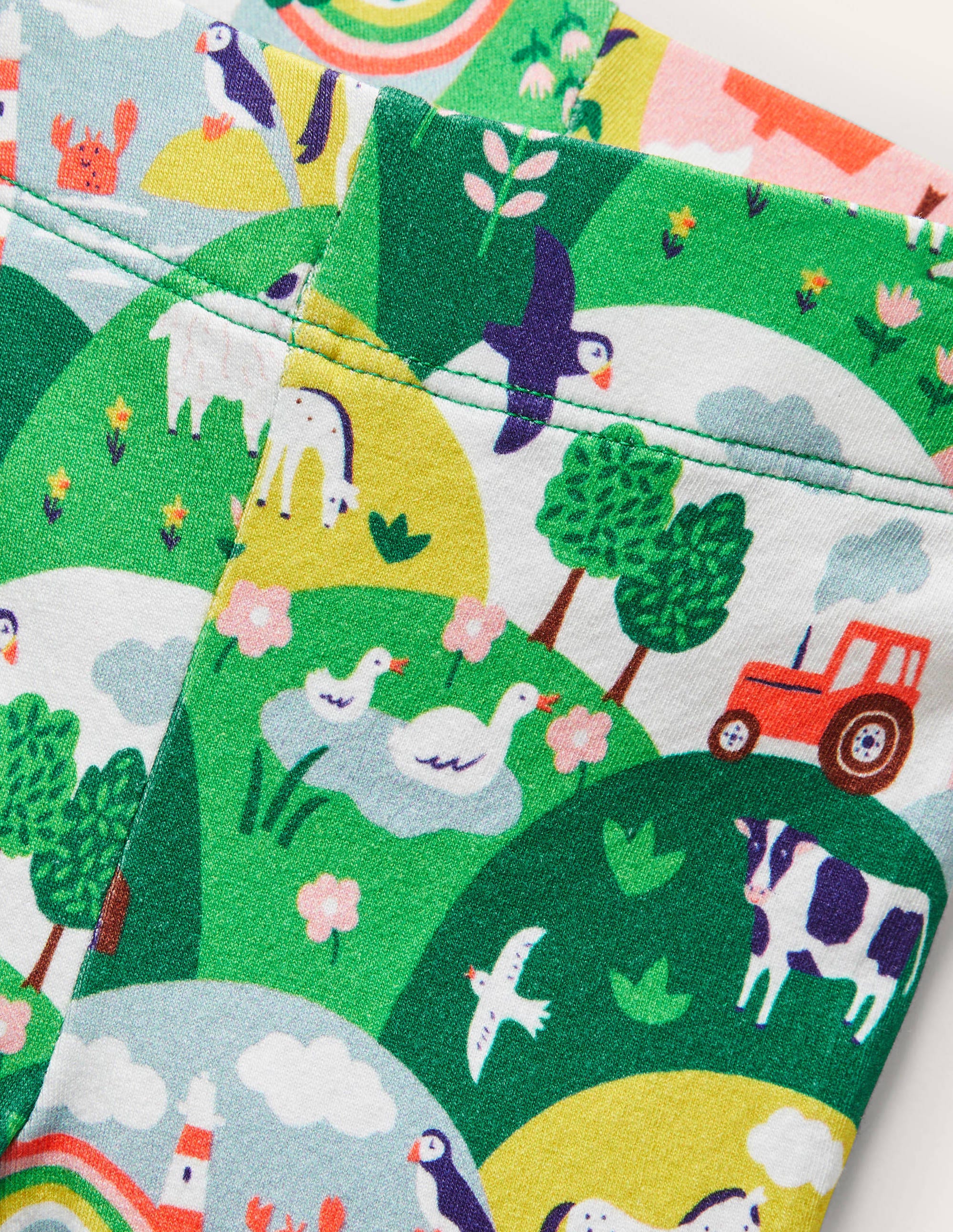 Legging pour bébé-Paysage littoral multi - Image 3