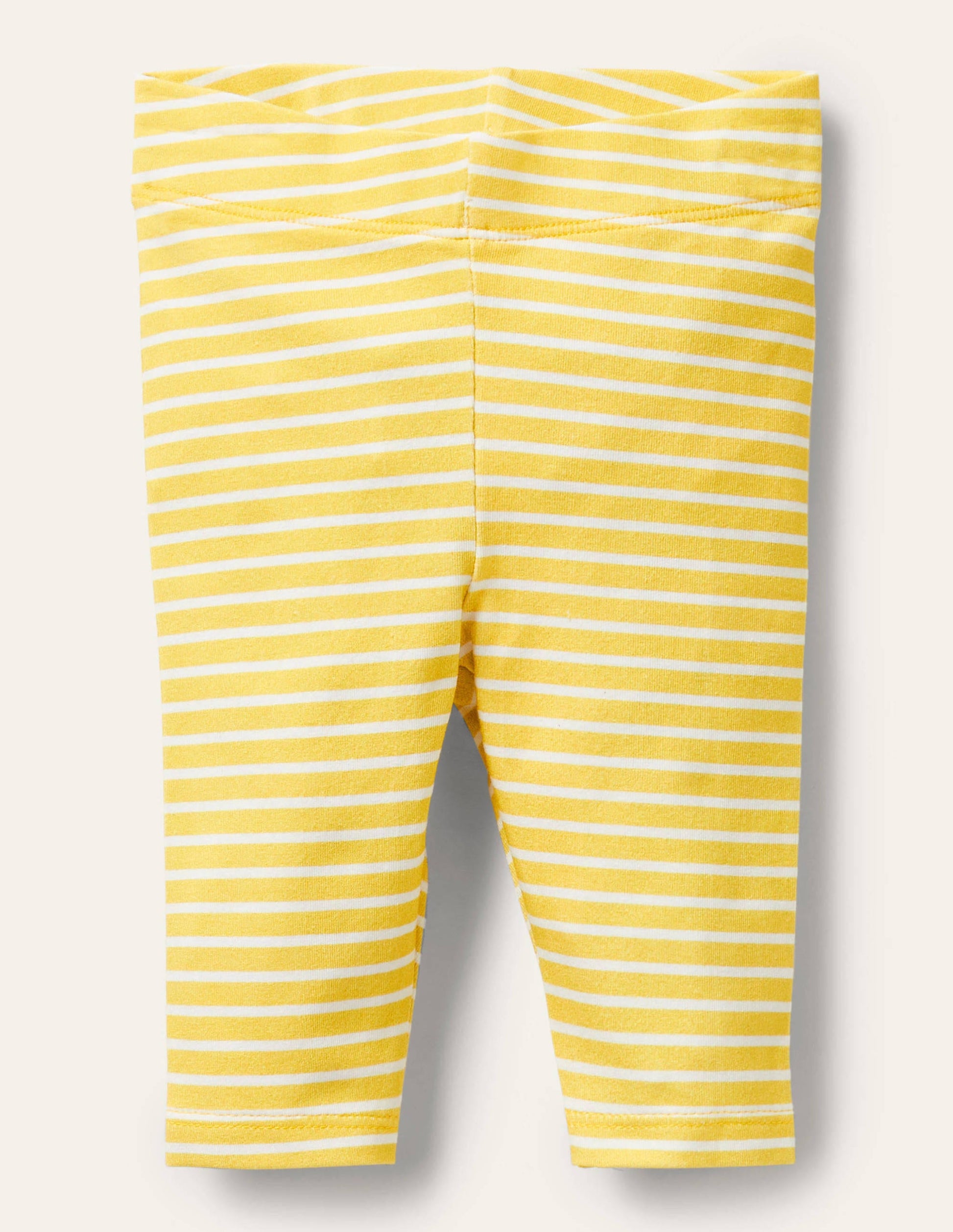 Baby-Leggings-Maisgelb/Naturweiß-1