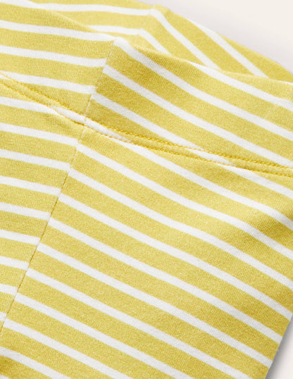 Baby-Leggings-Maisgelb/Naturweiß-3