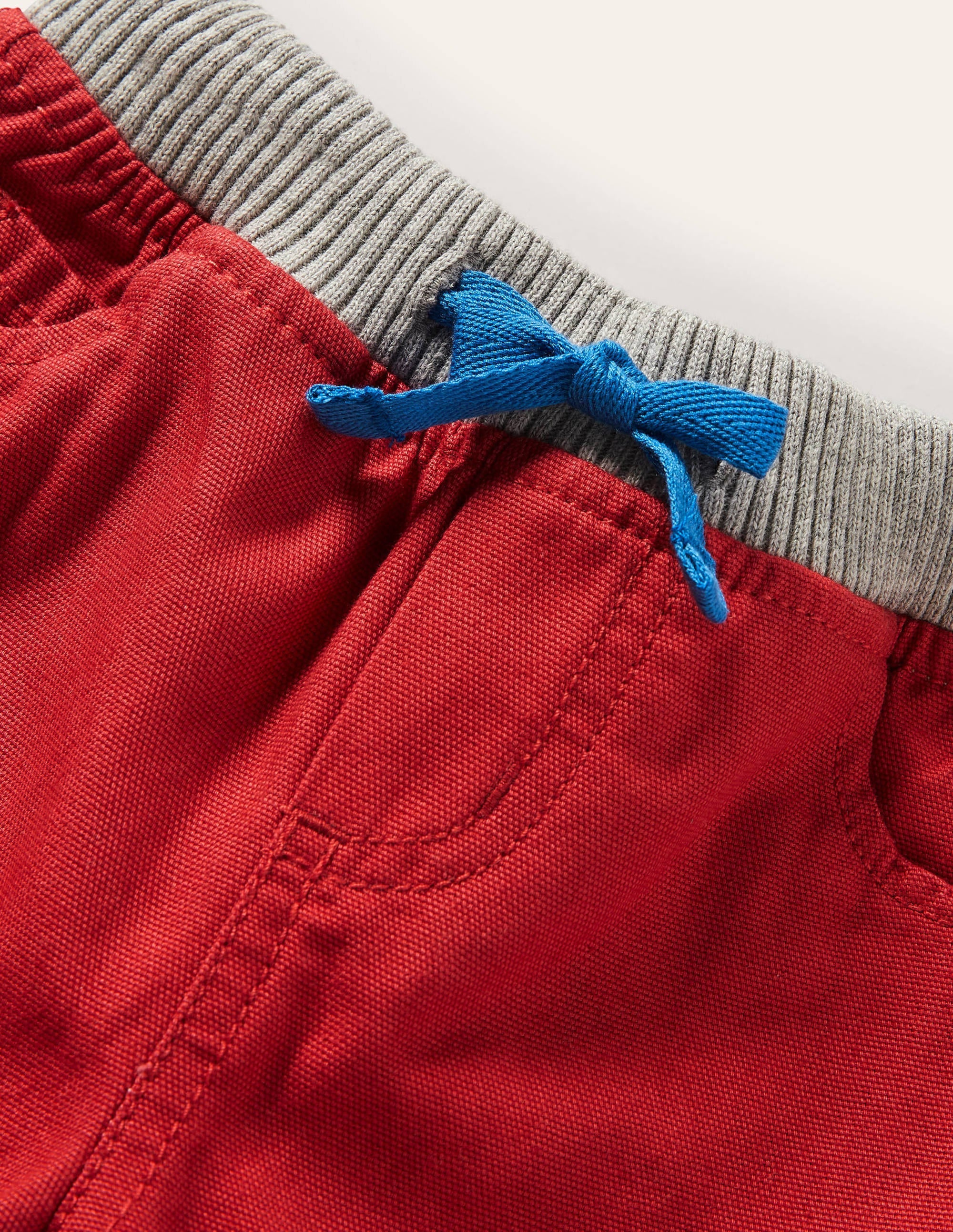 Pantalon à retrousser-Rouge - Image 3