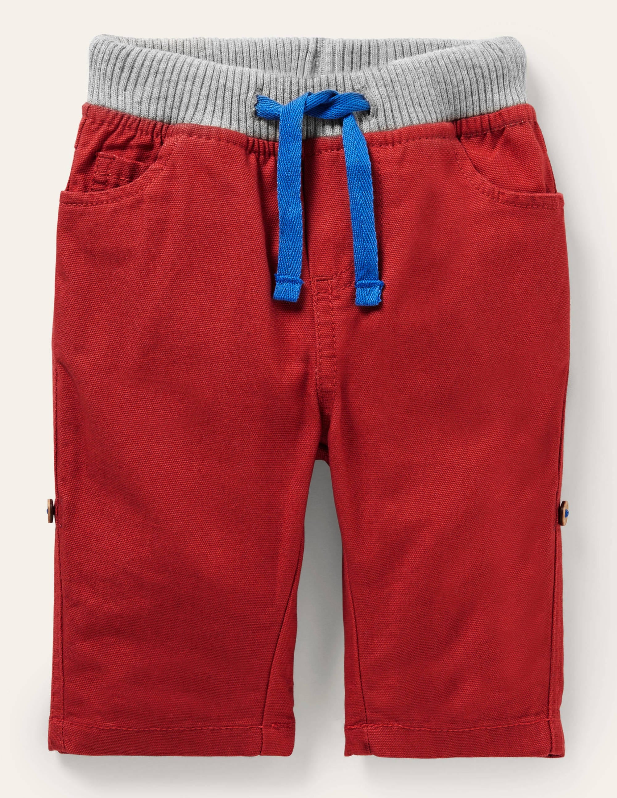Pantalon à retrousser-Rouge - Image 4