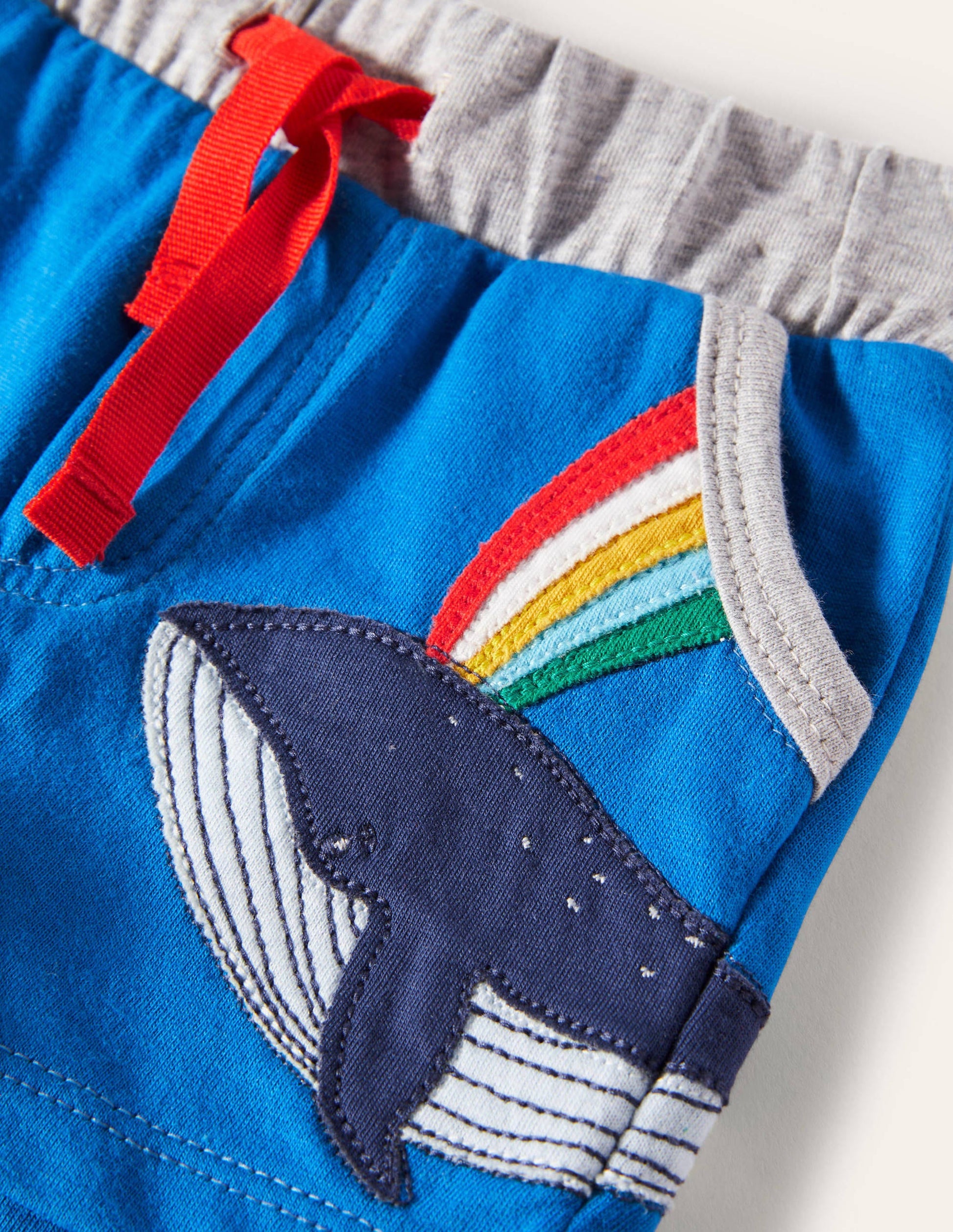 Jerseyshorts-Blau, Walapplikation-3