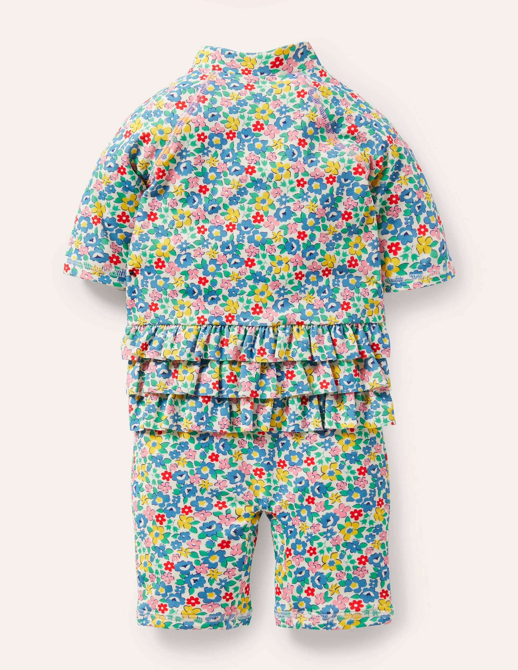 Combinaison de surf volantée avec protection solaire-Motif Spring Floral multi - Image 2