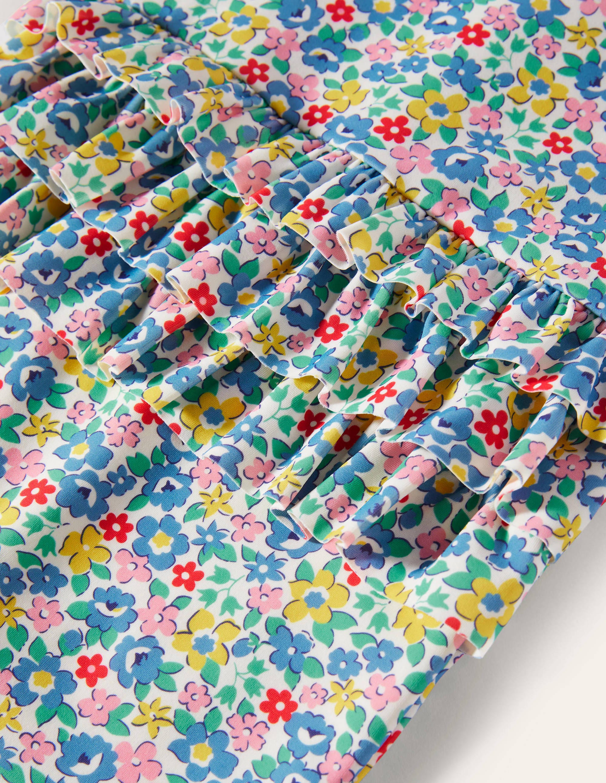 Combinaison de surf volantée avec protection solaire-Motif Spring Floral multi - Image 3