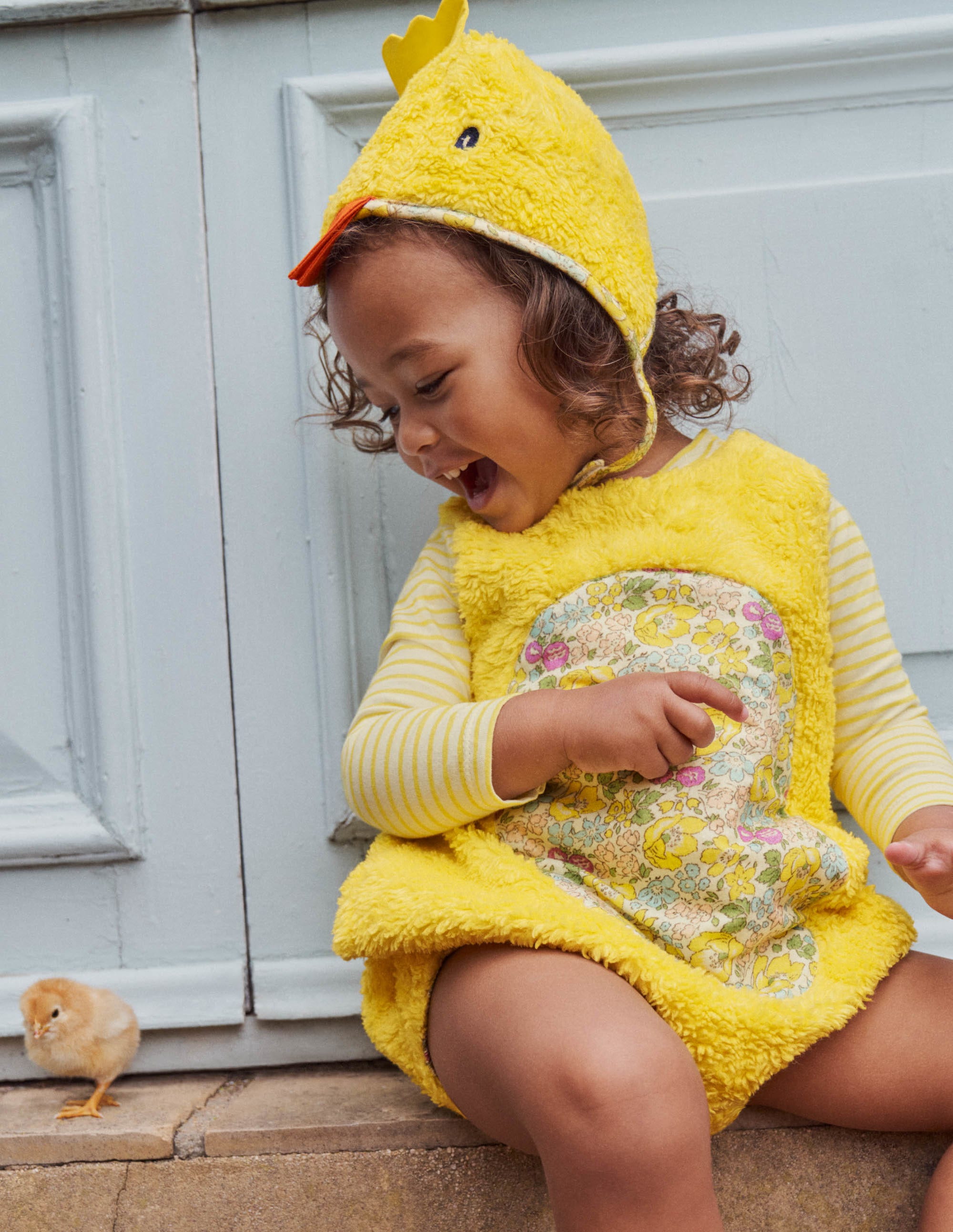 Ensemble poule-Poussin jaune maïs - Image 4