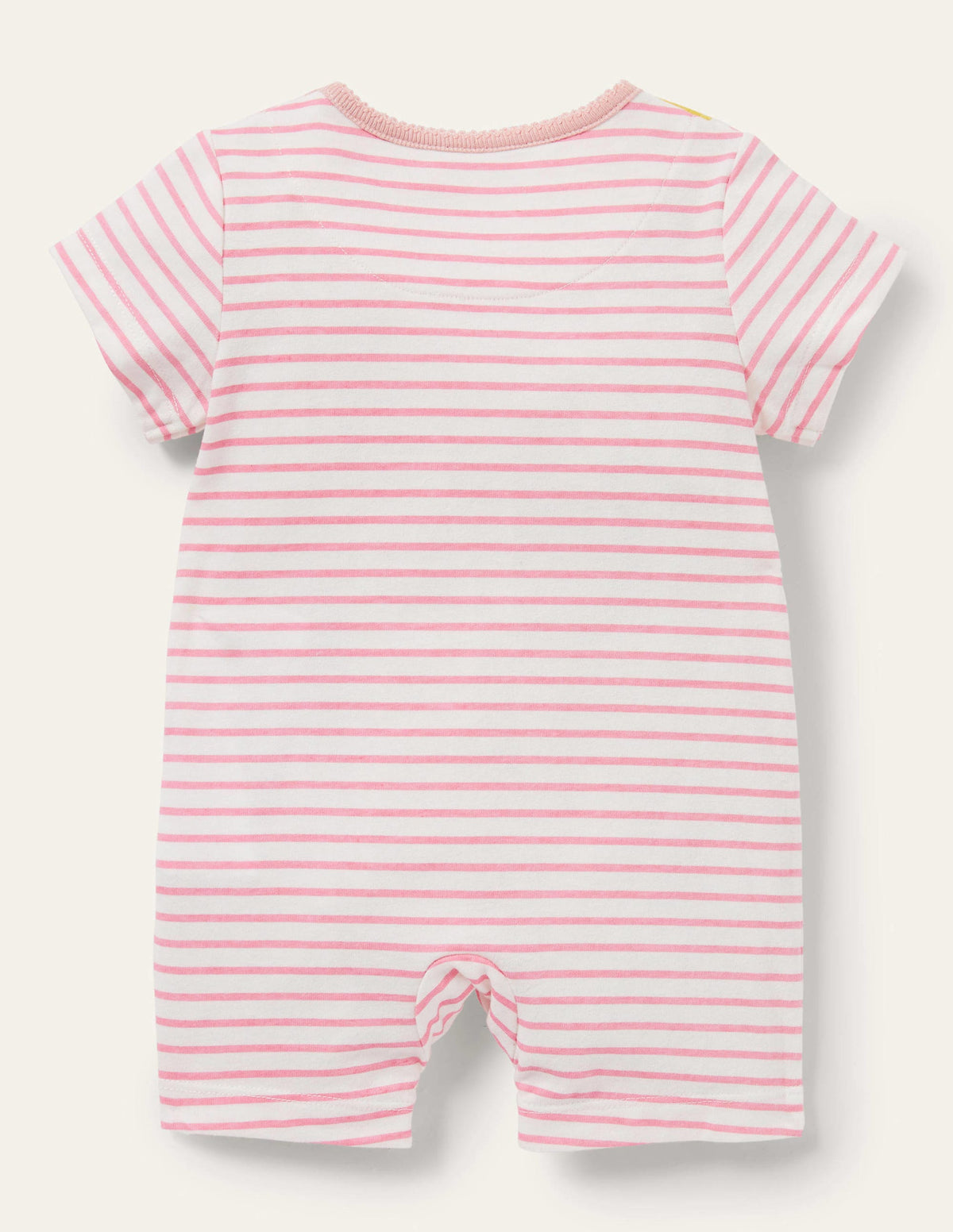 Jerseystrampler mit Applikation-Regenbogenfarbene Tiere-2
