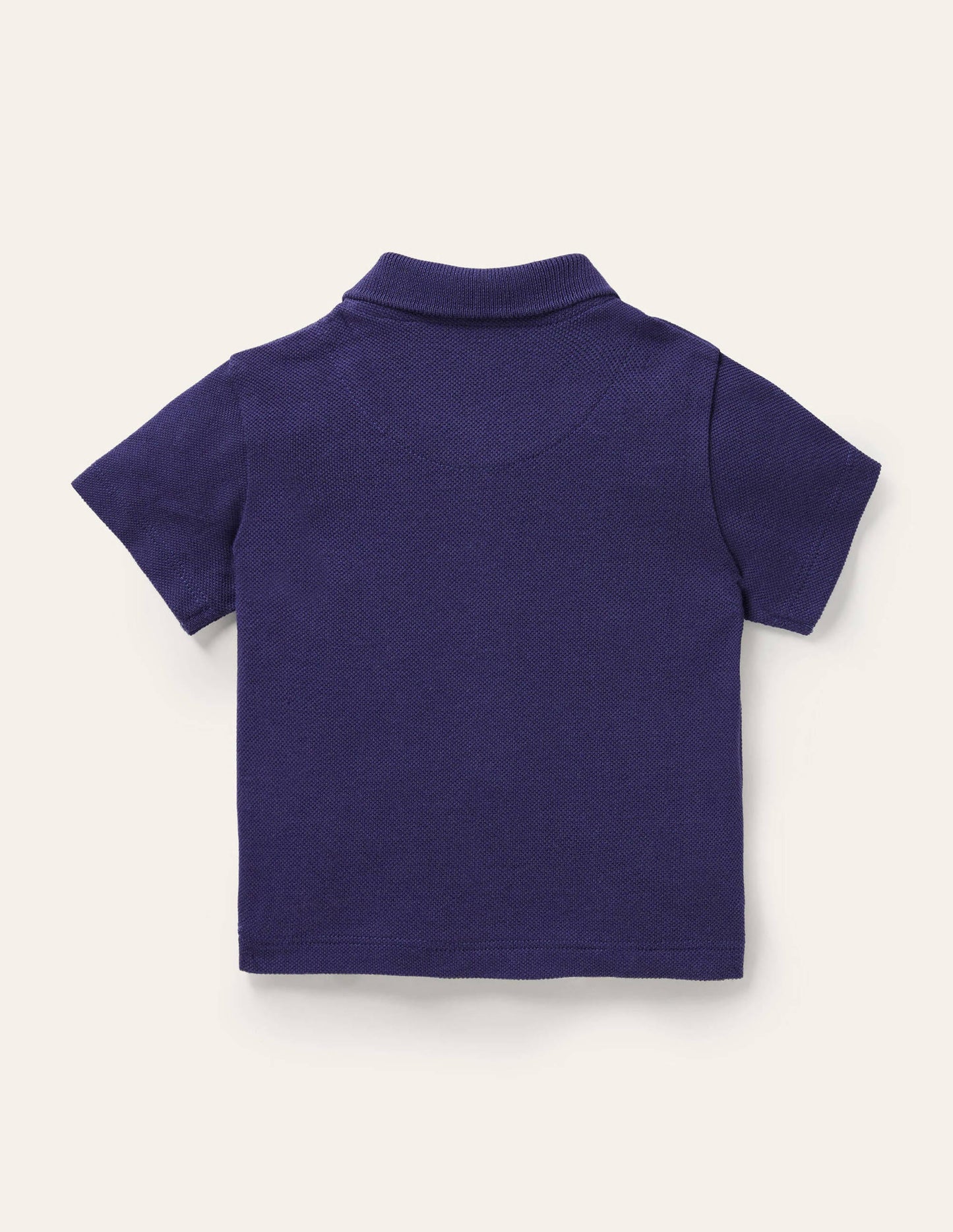 Fröhliches Piqué-Poloshirt-Segelblau, Dschungeltiere