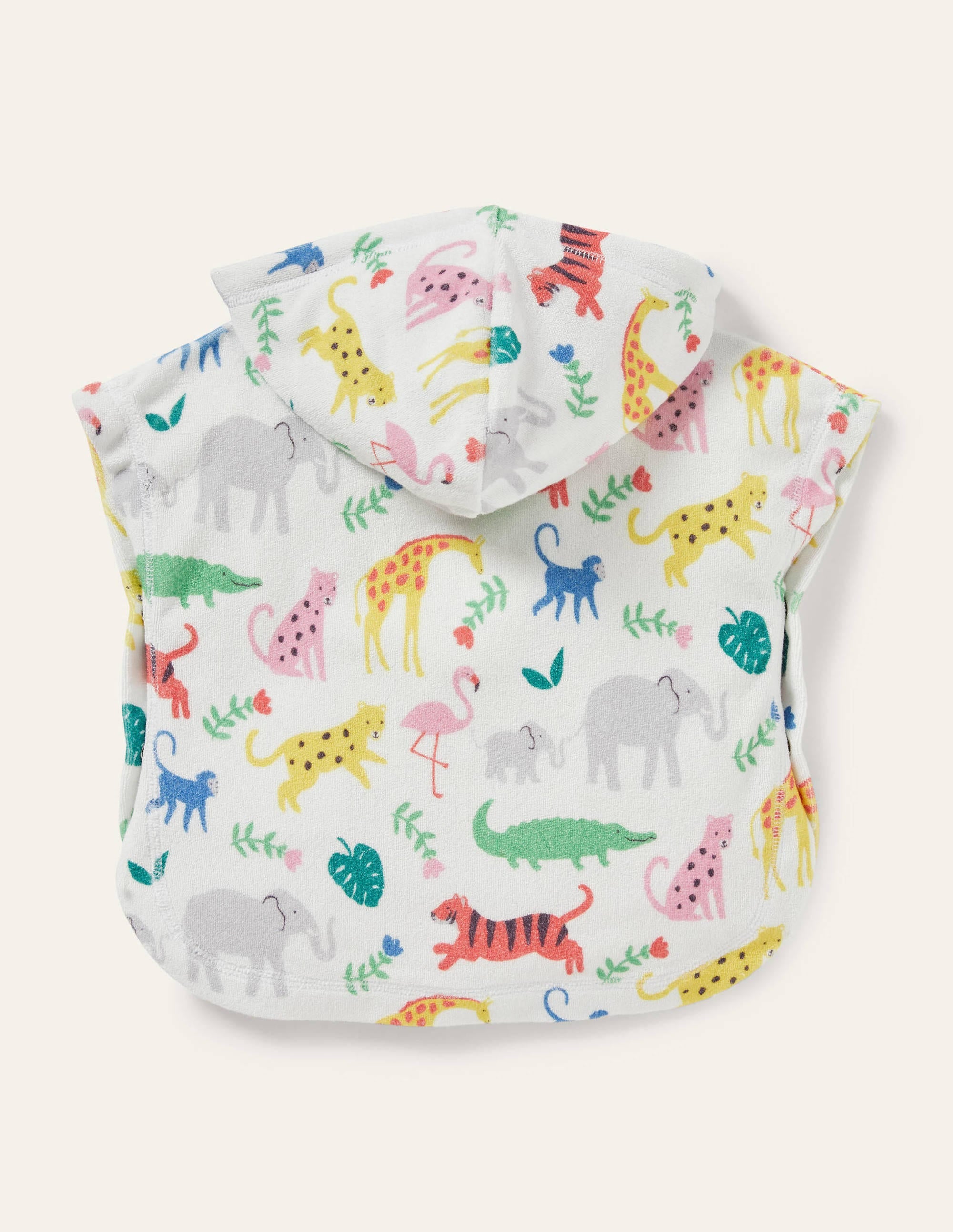 Poncho en éponge-Motif Jungle Stamp multi - Image 2