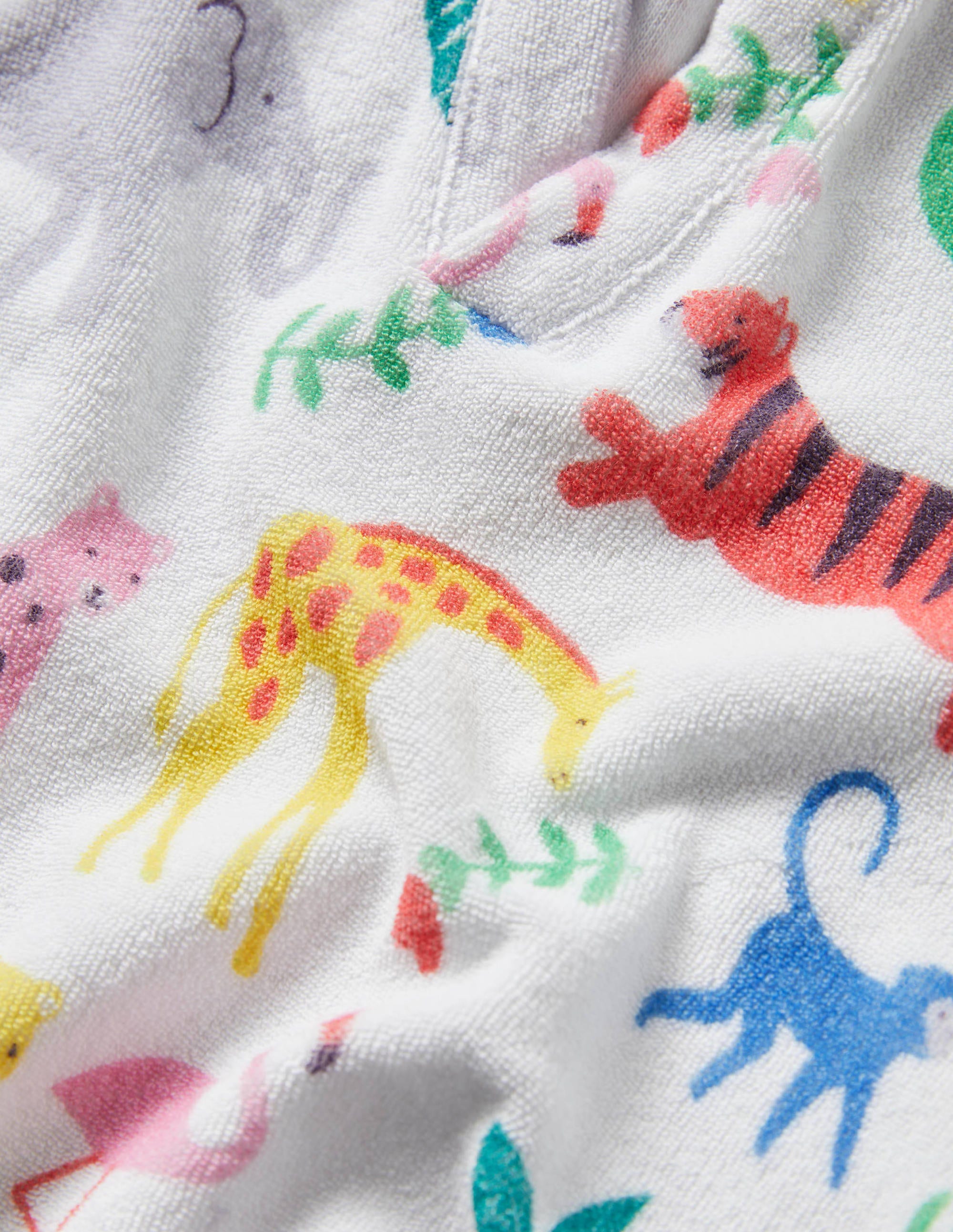 Poncho en éponge-Motif Jungle Stamp multi - Image 3
