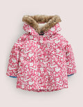 Pink Woodland 3-in-1 Hooded Coat-Bonbonrosa, Waldmotiv