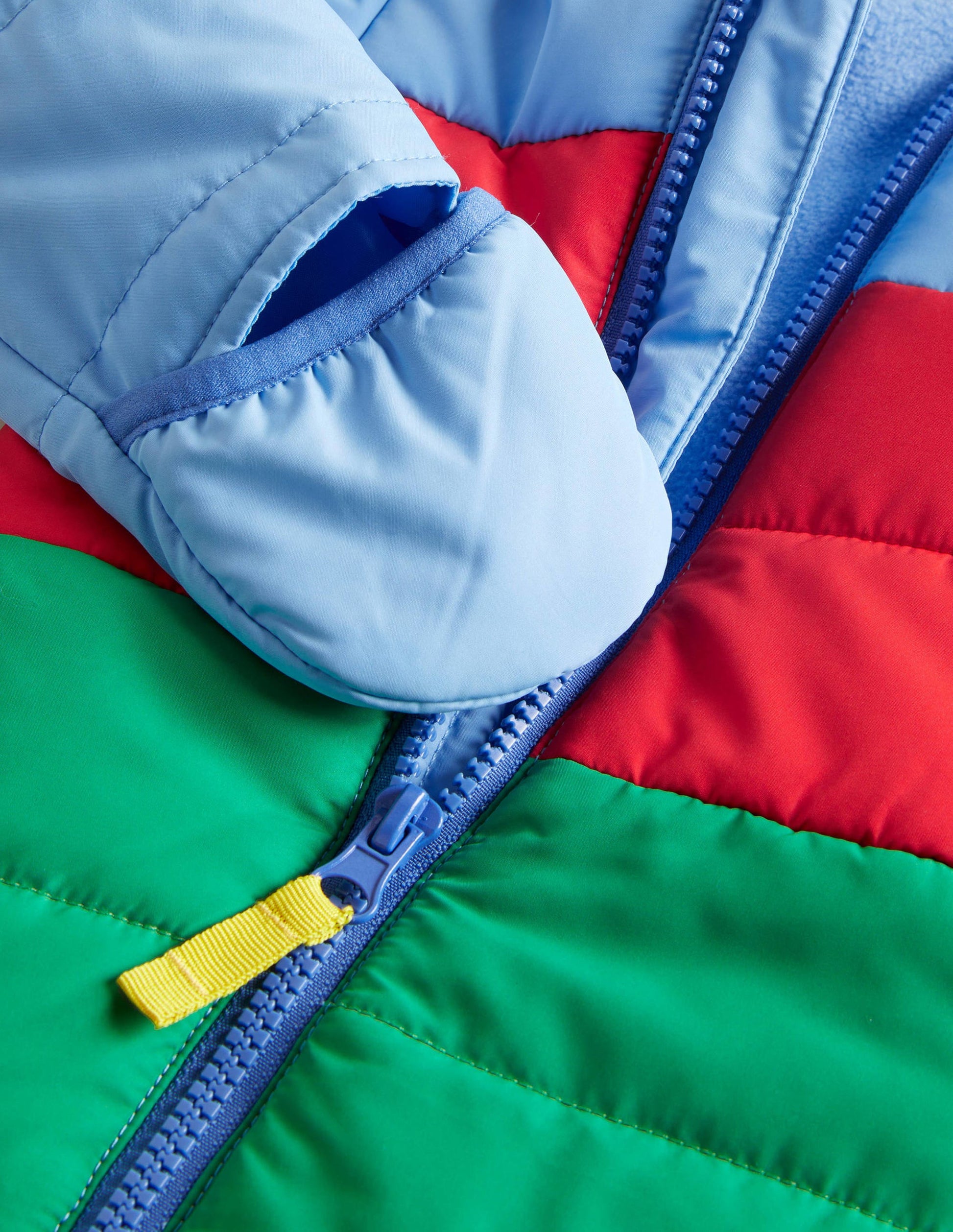 Gemütlicher wattierter Einteiler-Bunt, Regenbogen-3