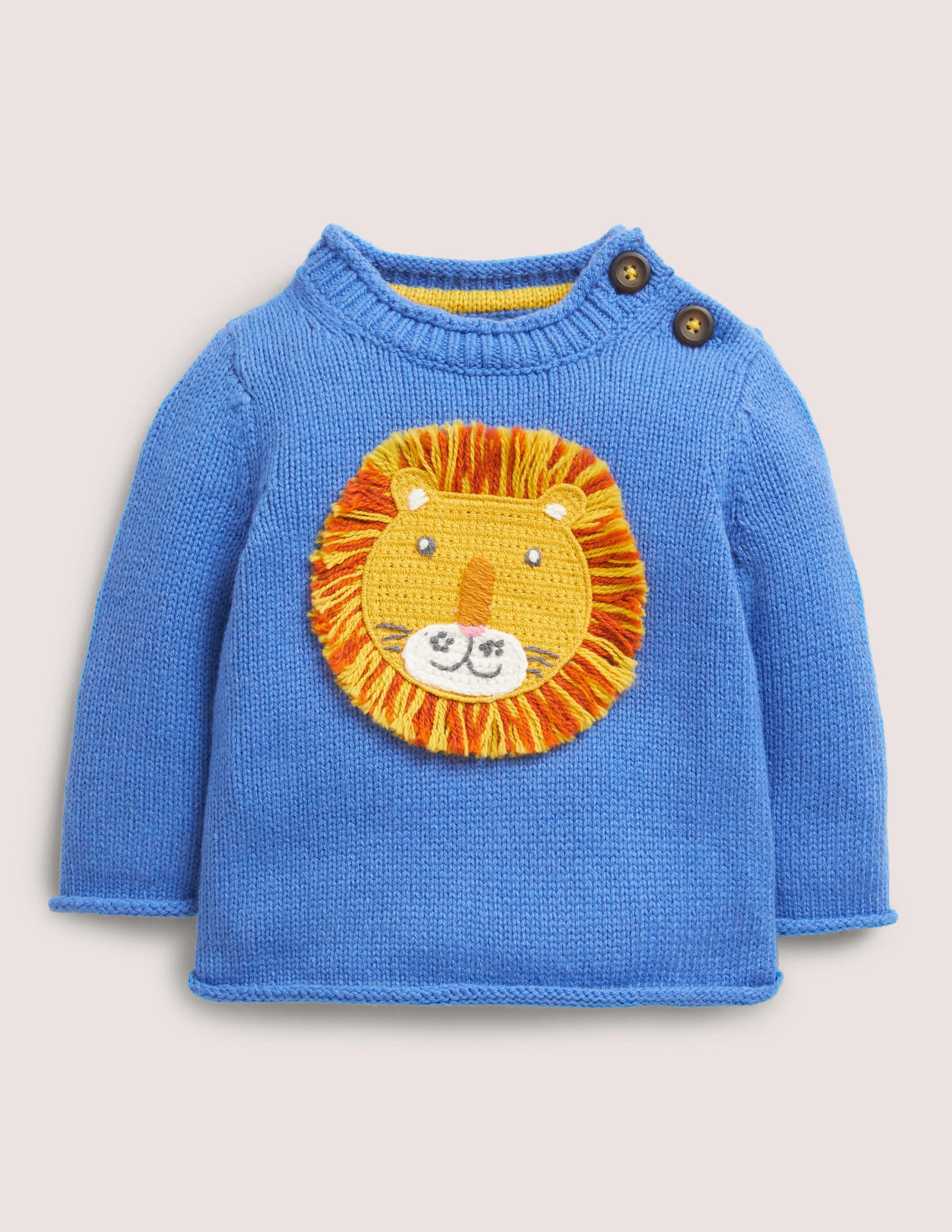 Pull fun-Lion bleu élisabéthain - Image 1