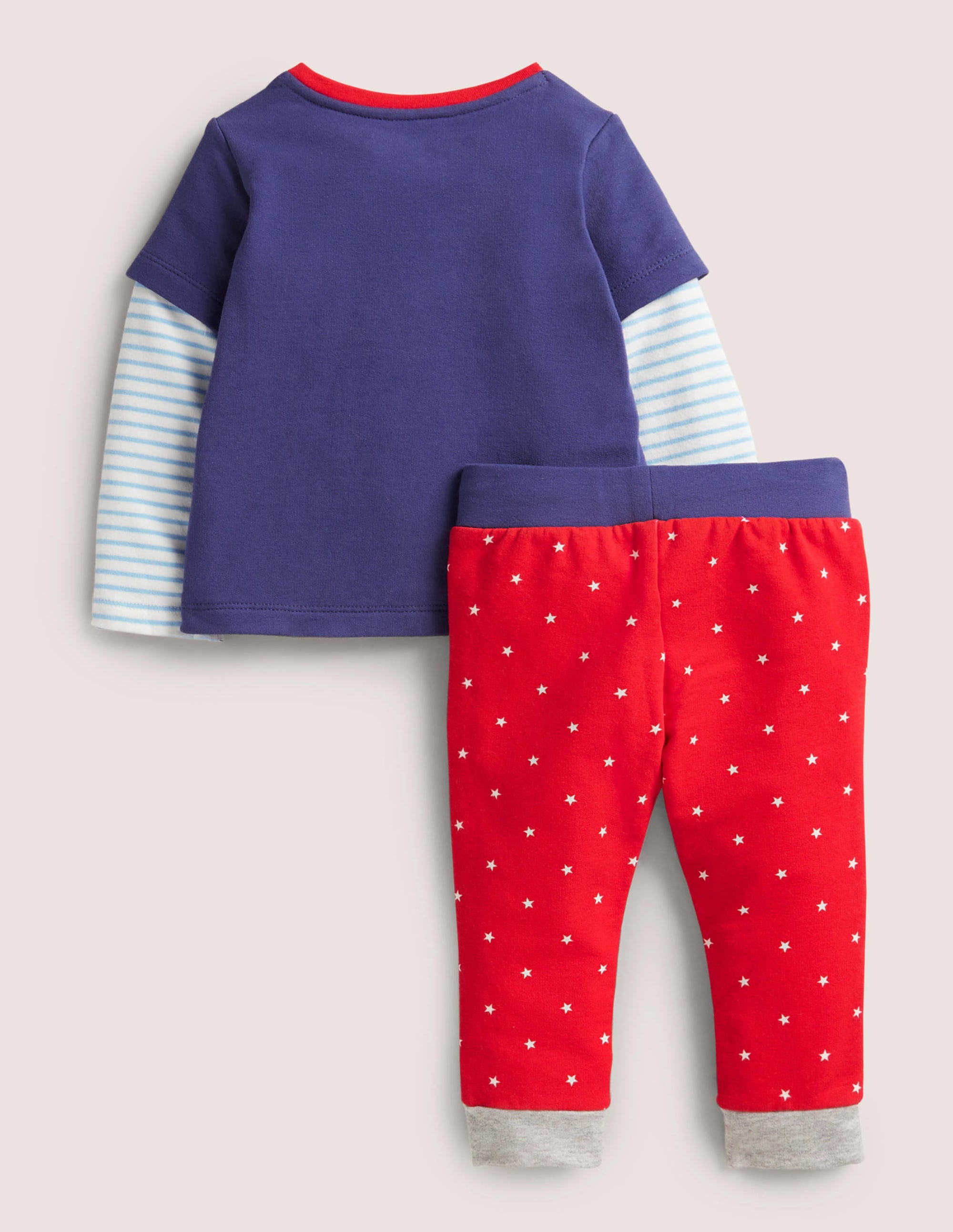 Jersey Graphic Play Set-Starboard Blue Snowmen - Image 2