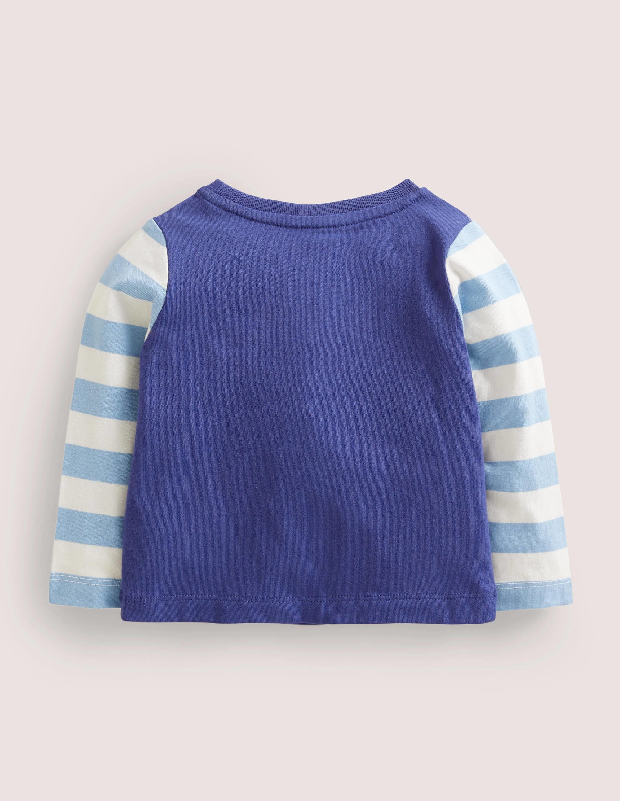 Hugging Logo T-Shirt-Starboard Blue Polar Bear - Image 2