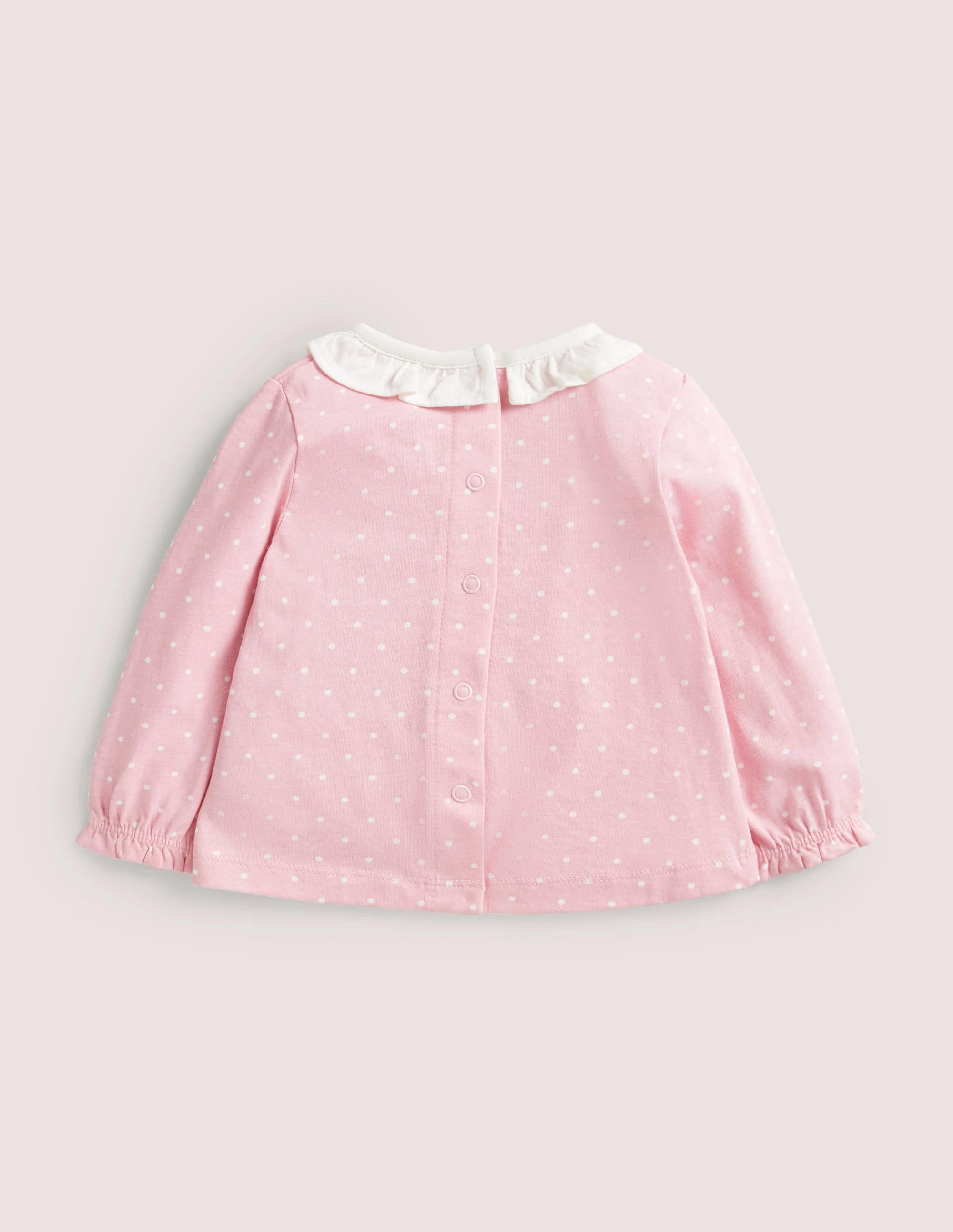 Appliqué Graphic T-Shirt-Cameo Pink Spot Deer - Image 2