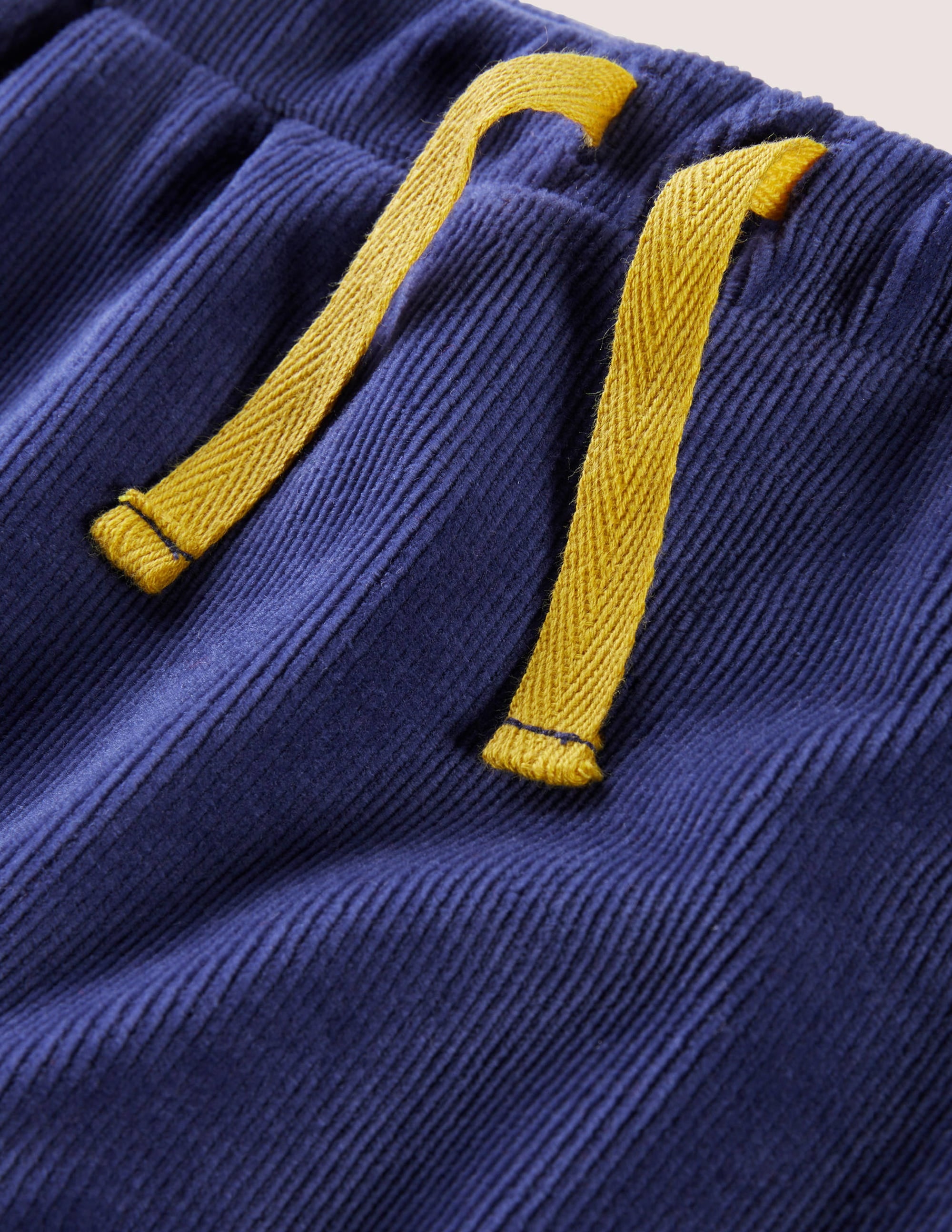 Legging en velours côtelé de jersey-Bleu tribord - Image 3