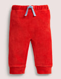 Leggings aus Cordjersey-Rockabilly-Rot