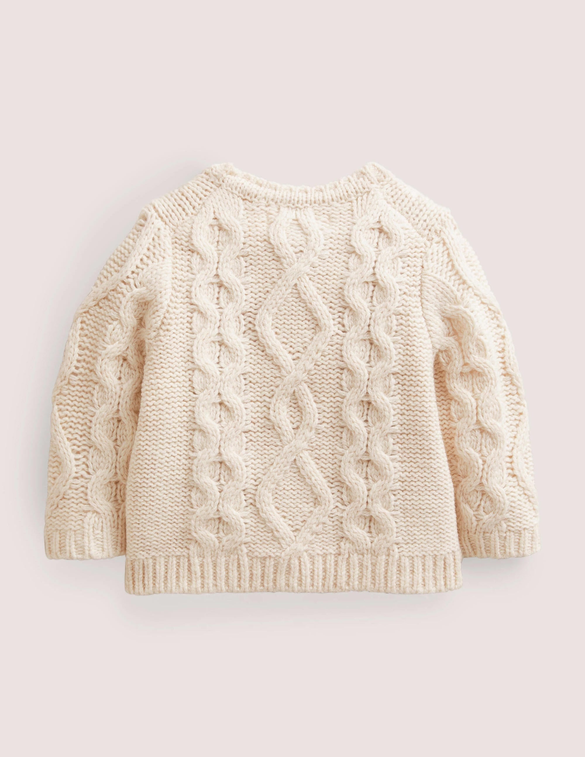 Cable Cardigan-Ecru - Image 2