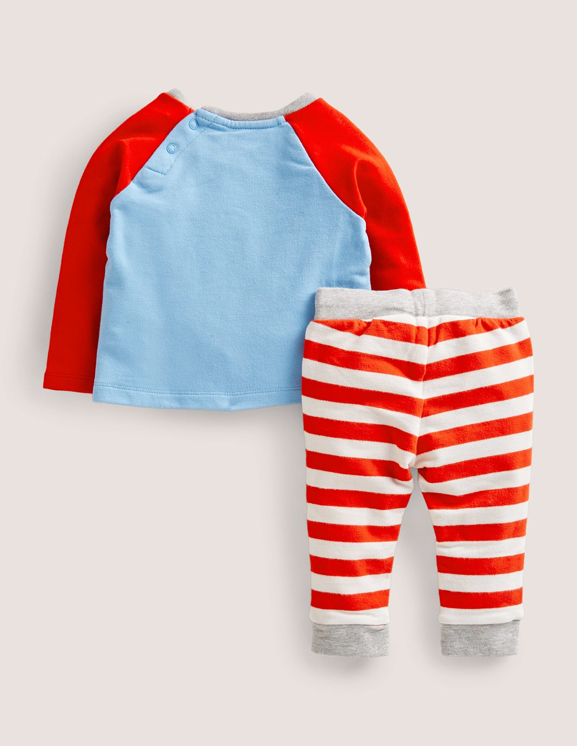 Jersey-Spielset mit Logo-Naturweiß/Feuerrot, Hund-2