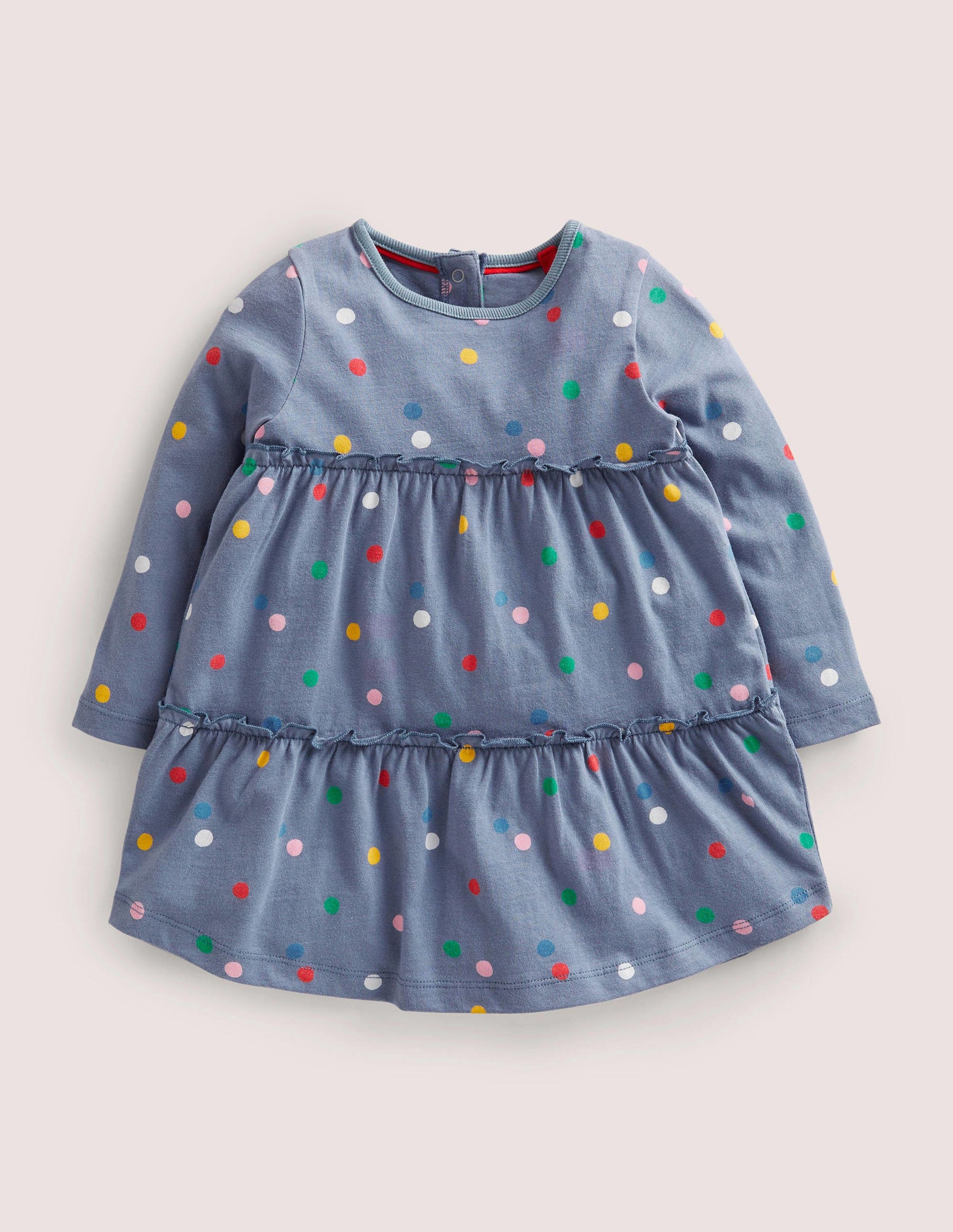 Robe à volants-Pois peints bébé multi-1