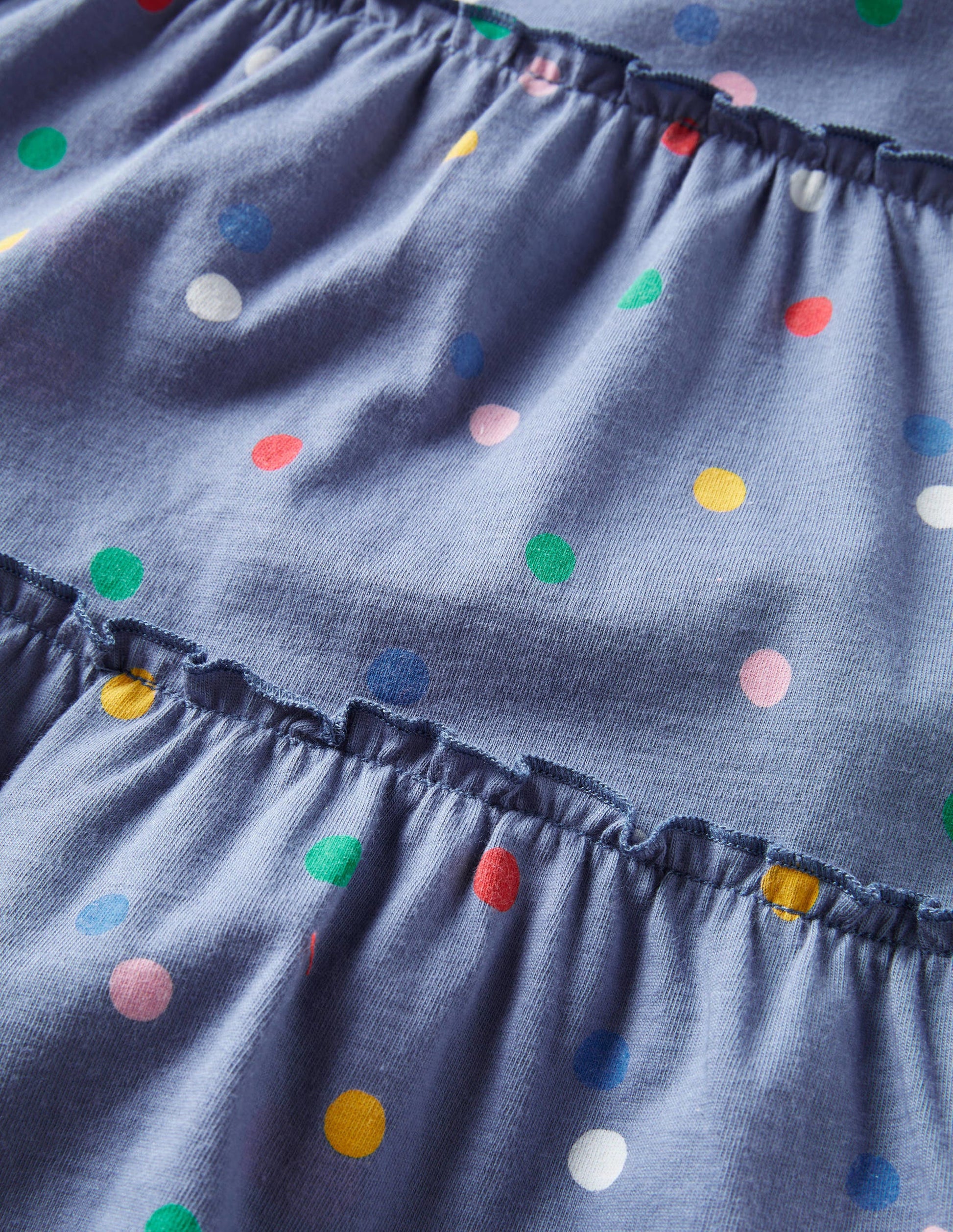 Robe à volants-Pois peints bébé multi-3