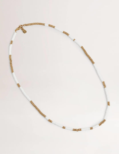 Collier en perles-Ivoire-1