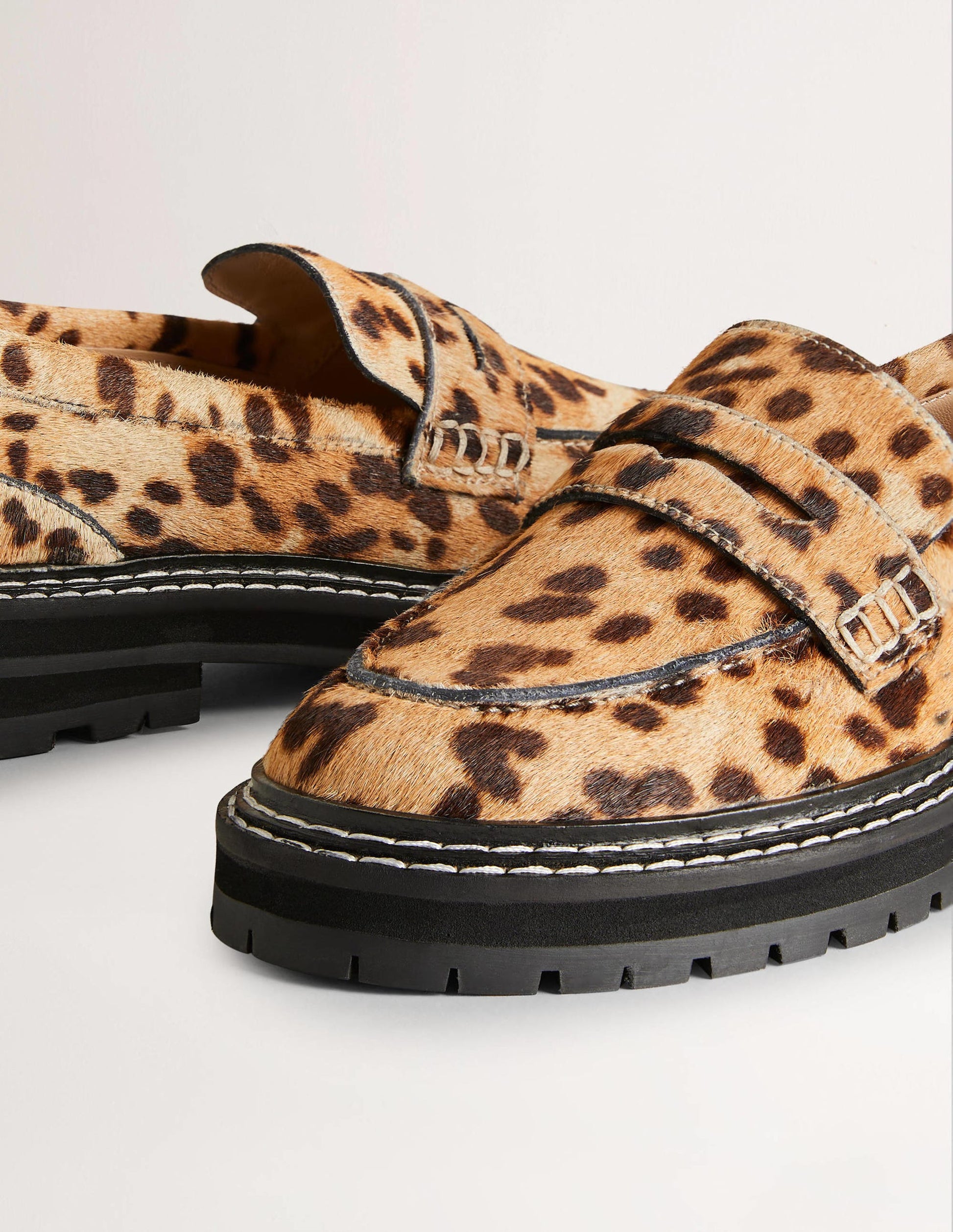 Mocassins épais-Léopard-4