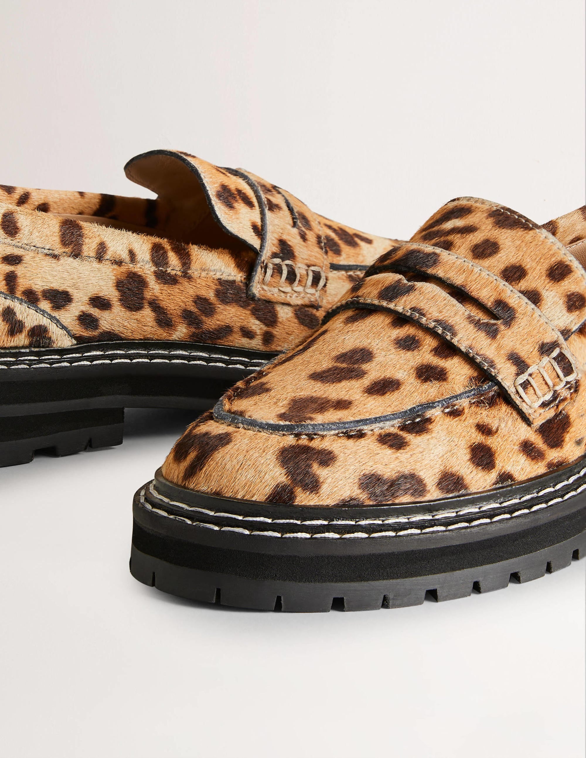 Mocassins épais-Léopard - Image 4