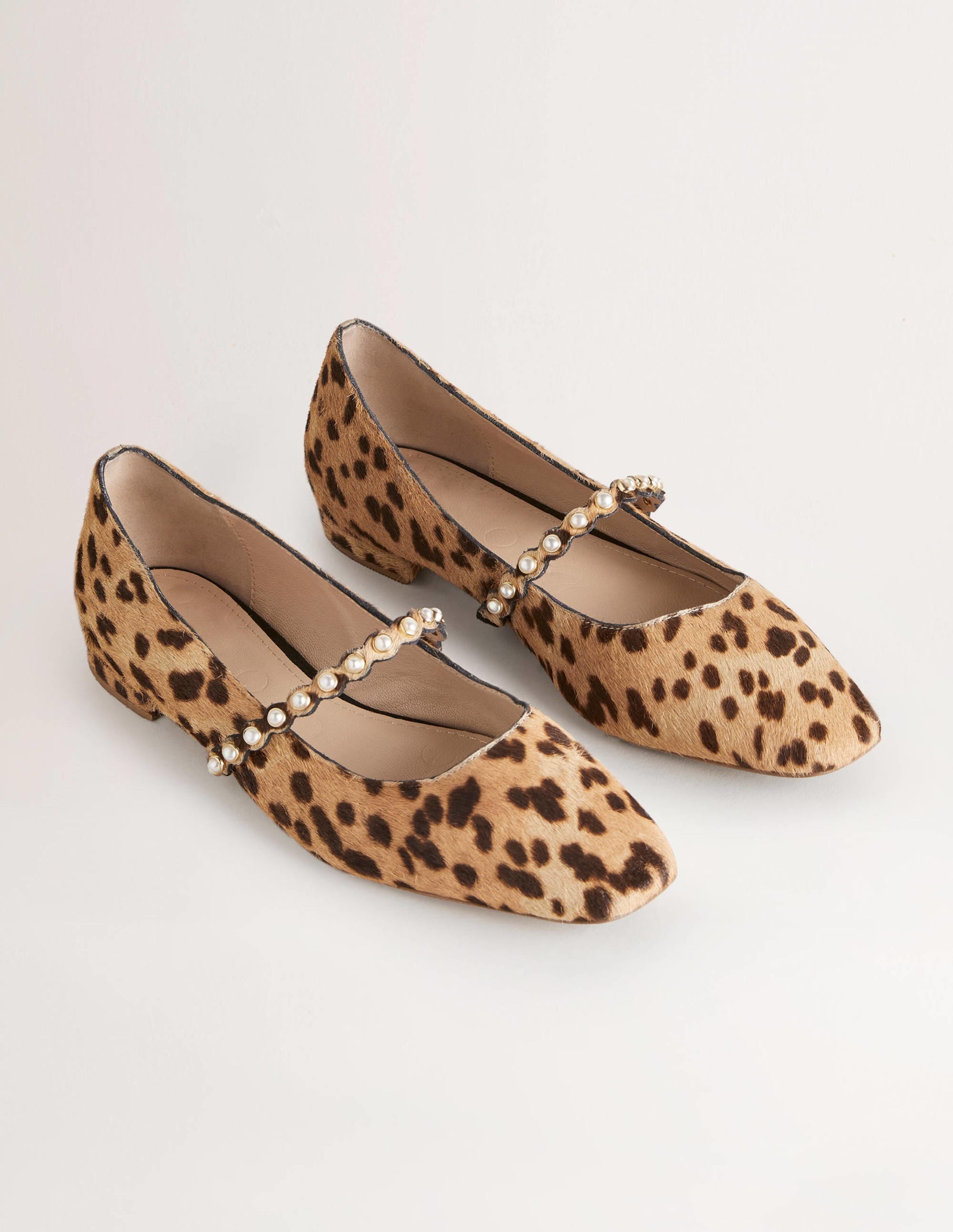 Ballerines avec bride à perle-Guépard - Image 3