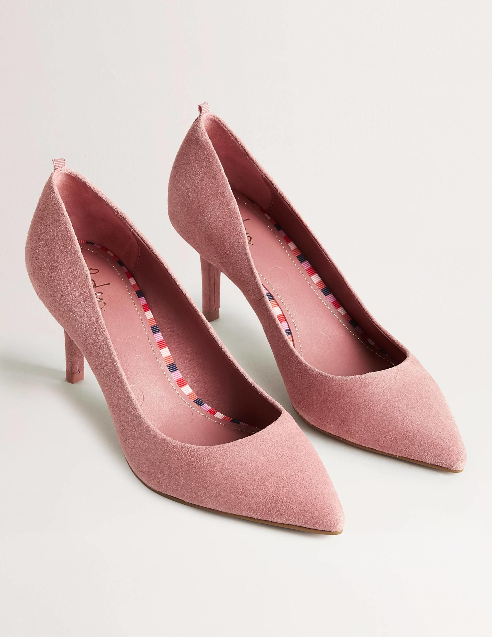 Klassische Pumps aus Veloursleder-Staubrot - Image 2