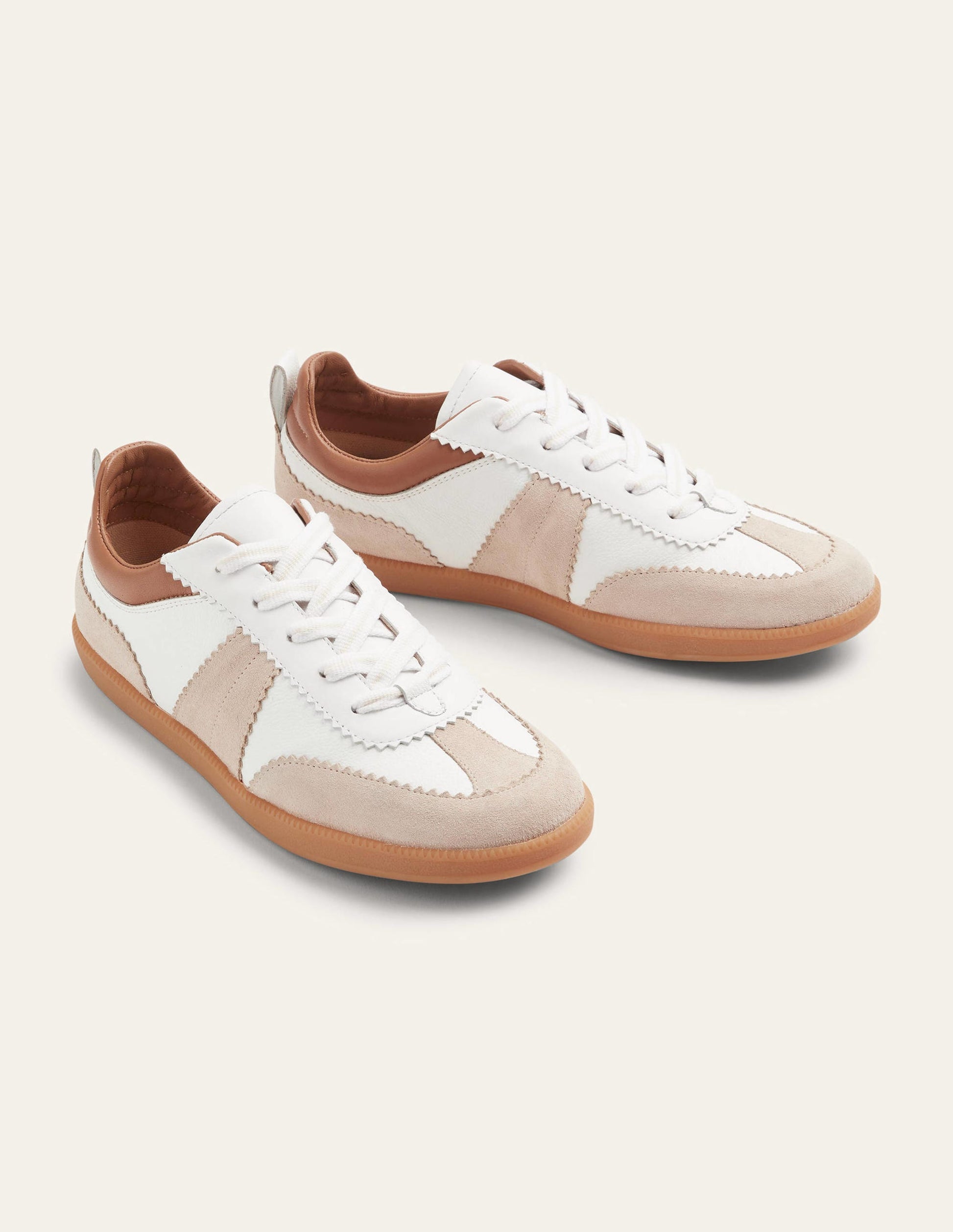Erin Retro-Tennisschuhe-Weiß/Ecru-4