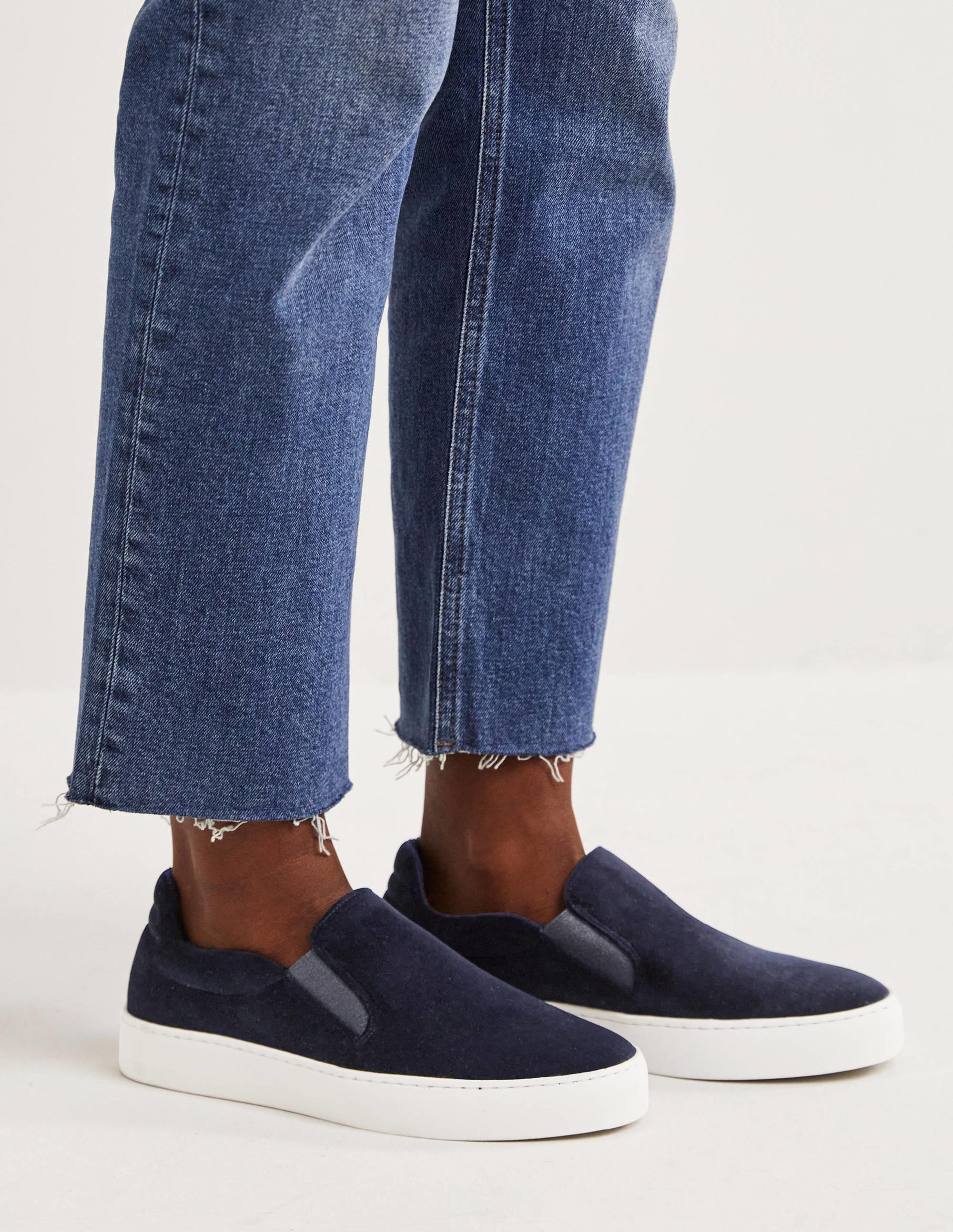 Turnschuhe zum Hineinschlüpfen-Marineblau - Image 1