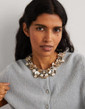 Collier ornementé-Transparent