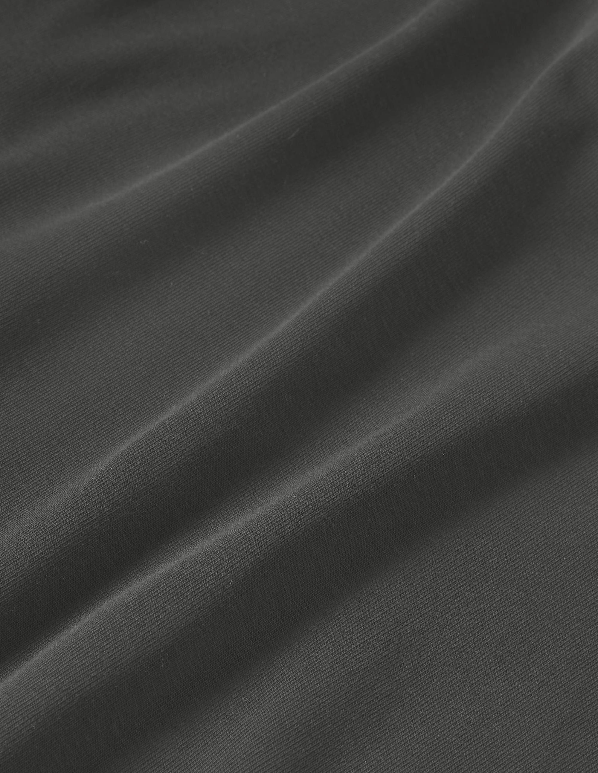 Kurzärmeliges Basic-T-Shirt-Schwarz - Image 6
