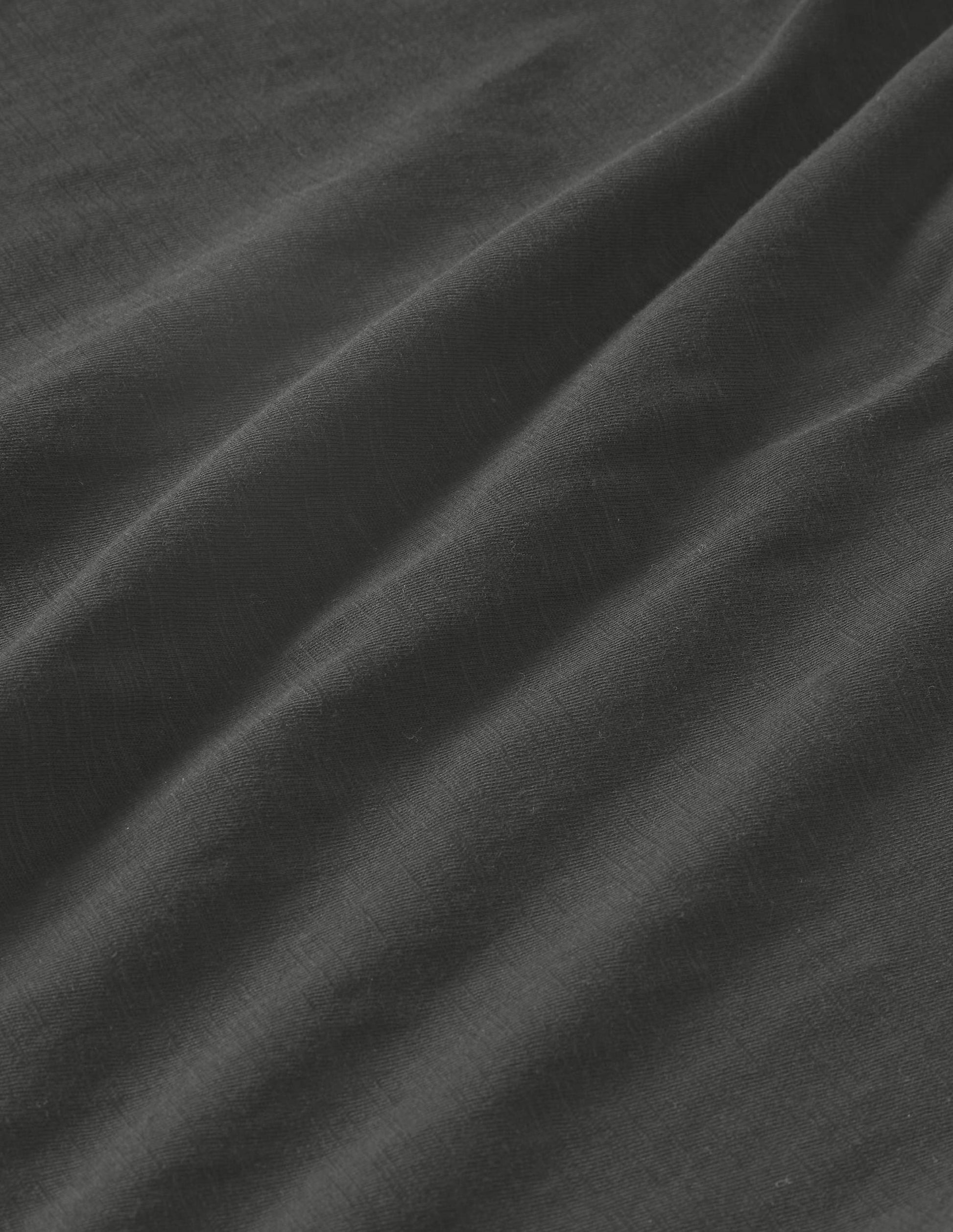 Das ärmellose Baumwolloberteil-Schwarz-5