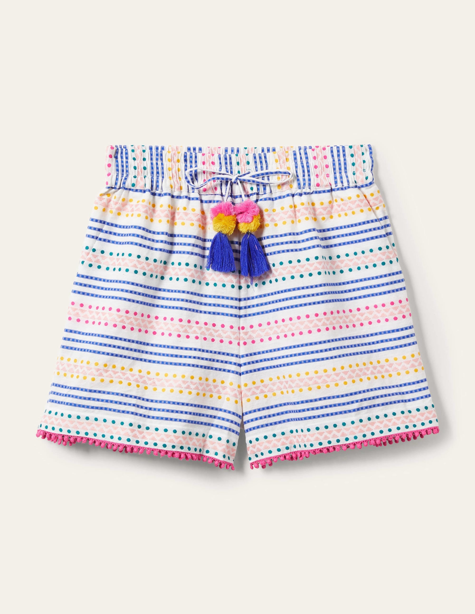 Baumwollshorts zum Hineinschlüpfen-Bunt, Punktestreifen - Image 11