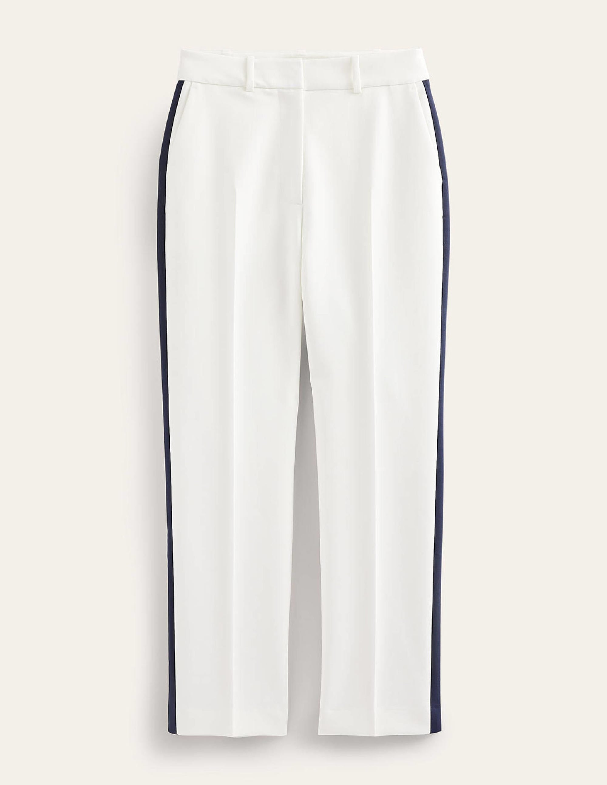 Pantalon Kew rayé sur les côtés-Ivoire à rayures latérales - Image 6