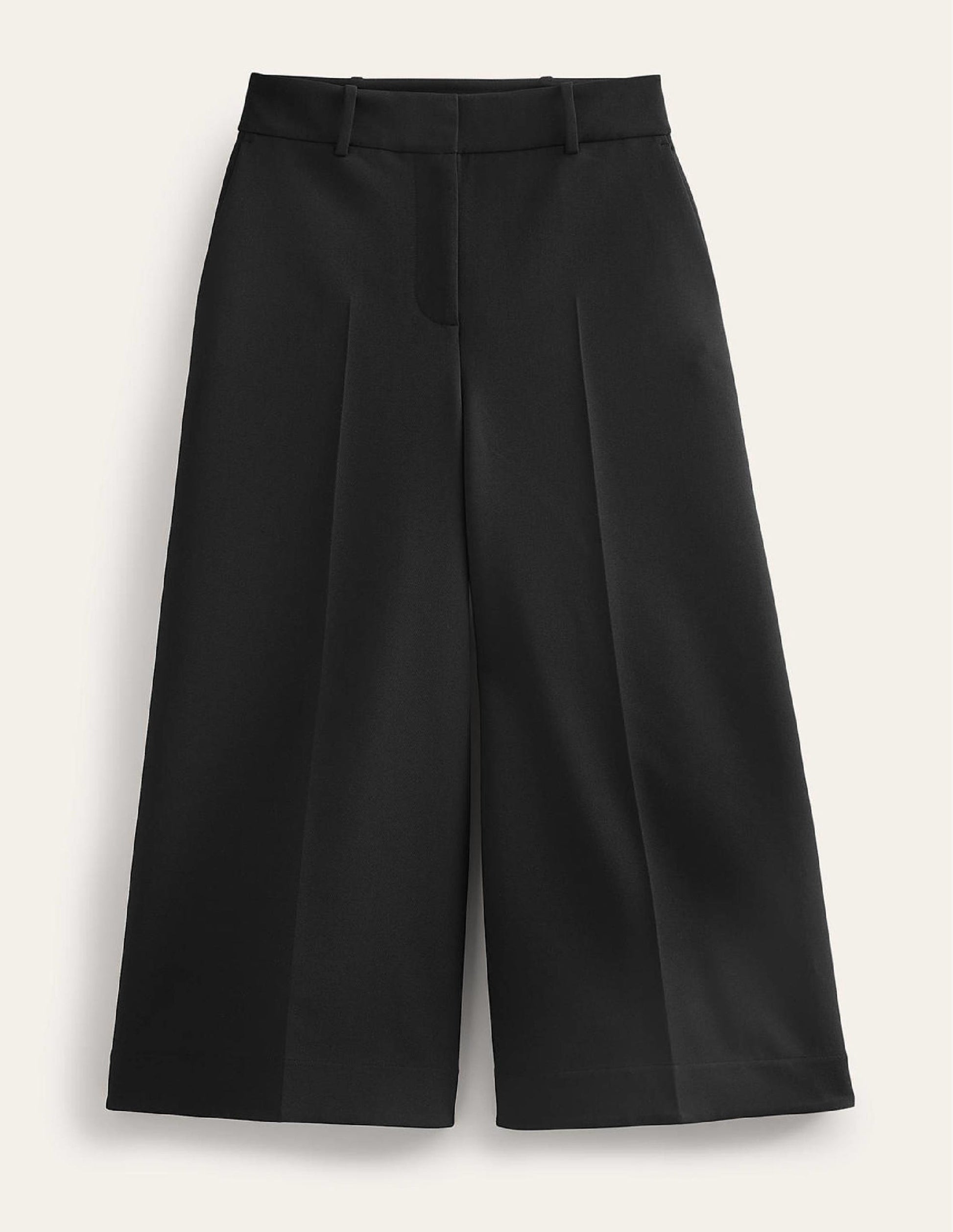 Jupe-culotte large et fluide-Noir-6