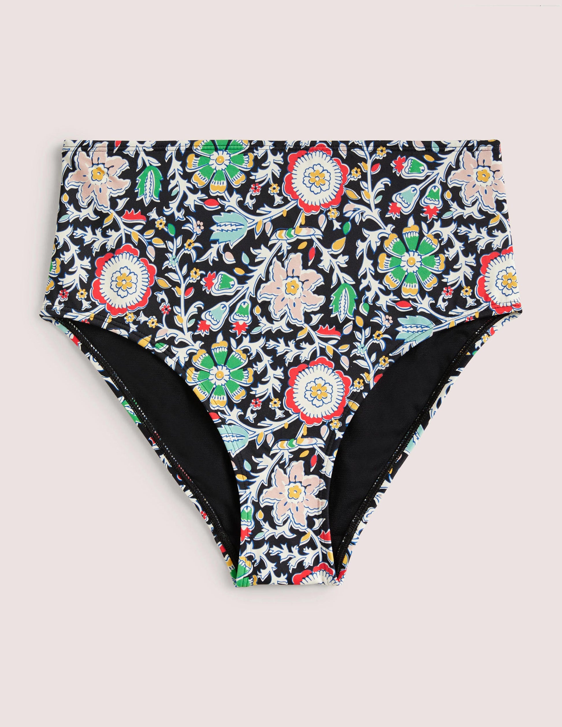 Bikinihose mit hohem Bund-Bunt, Zauberhafter Zweig-7