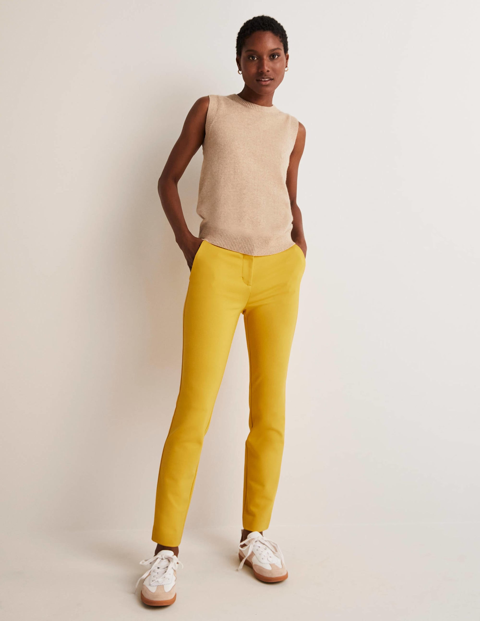 Pantalon 7/8 Hampshire en jersey-Rayon de miel - Image 5