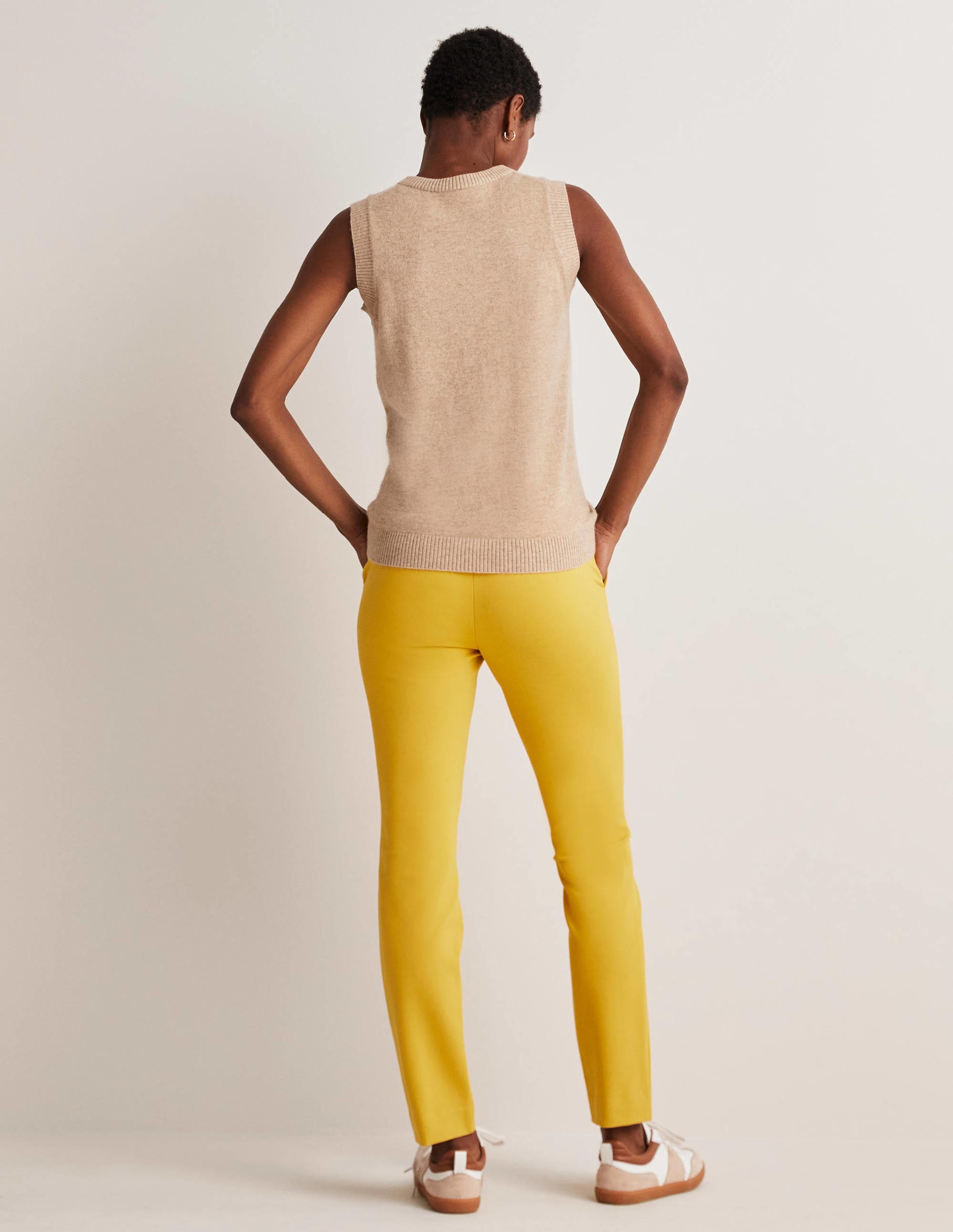 Pantalon 7/8 Hampshire en jersey-Rayon de miel - Image 7