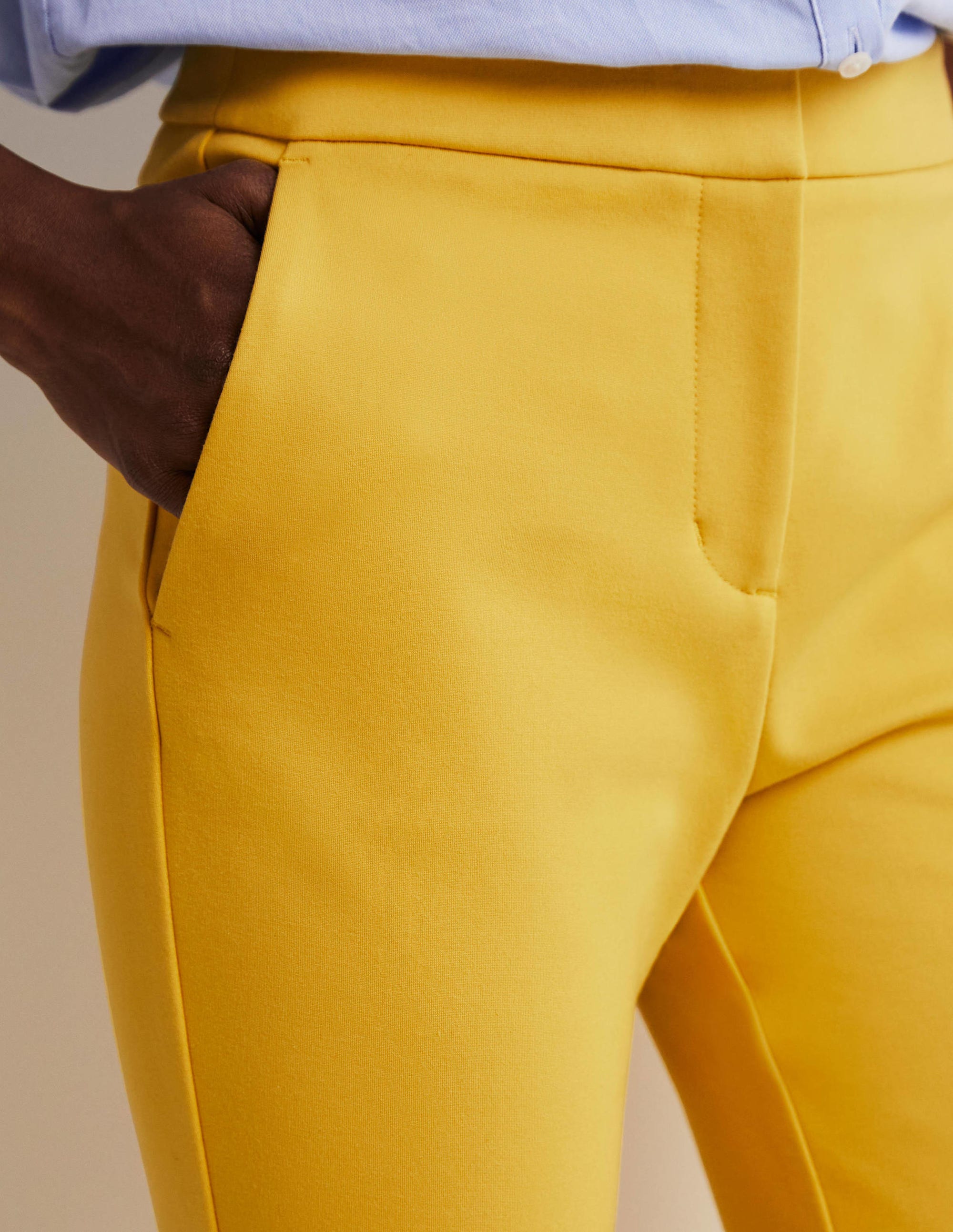 Pantalon 7/8 Hampshire en jersey-Rayon de miel - Image 2