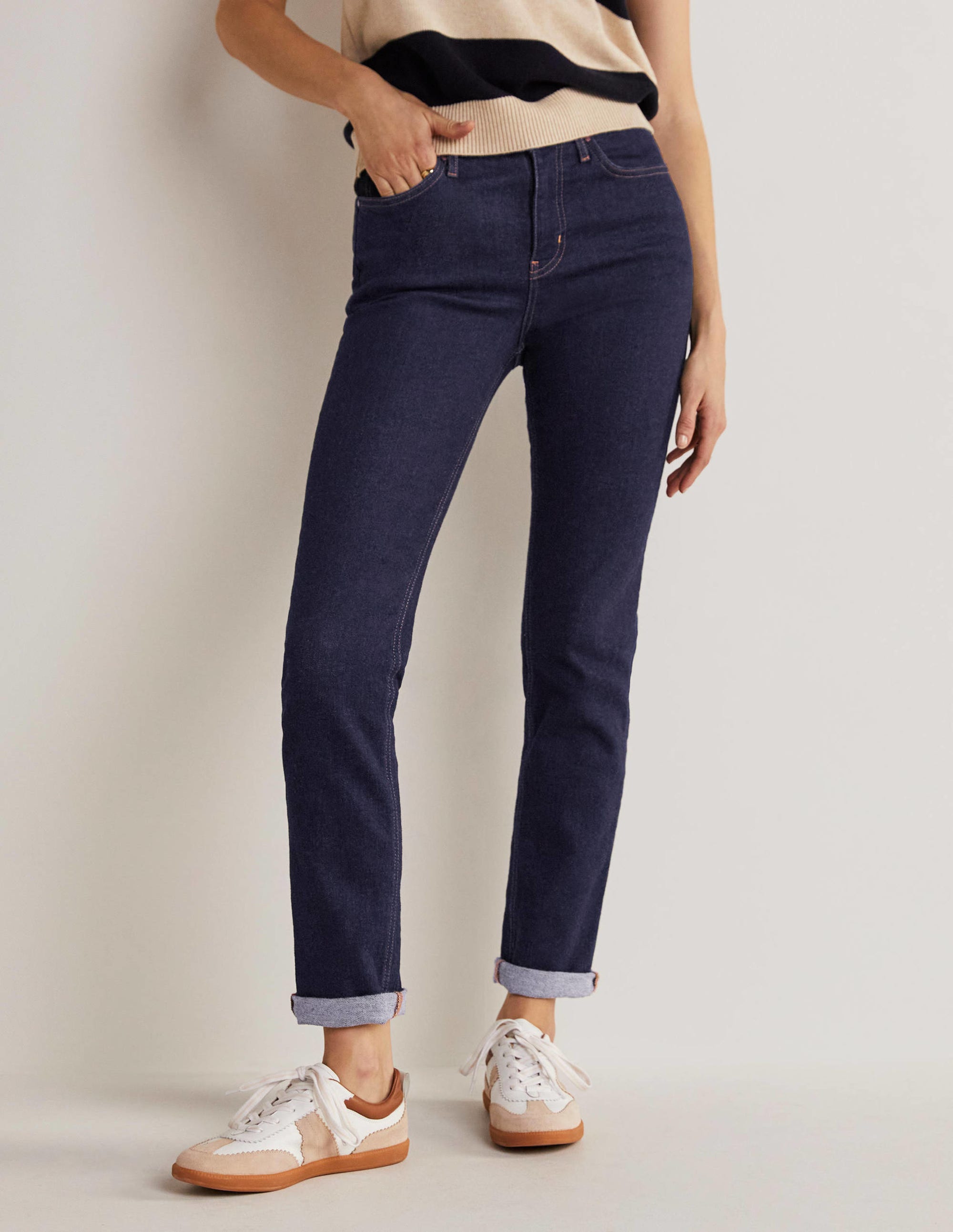 Jean slim droit-Indigo - Image 9