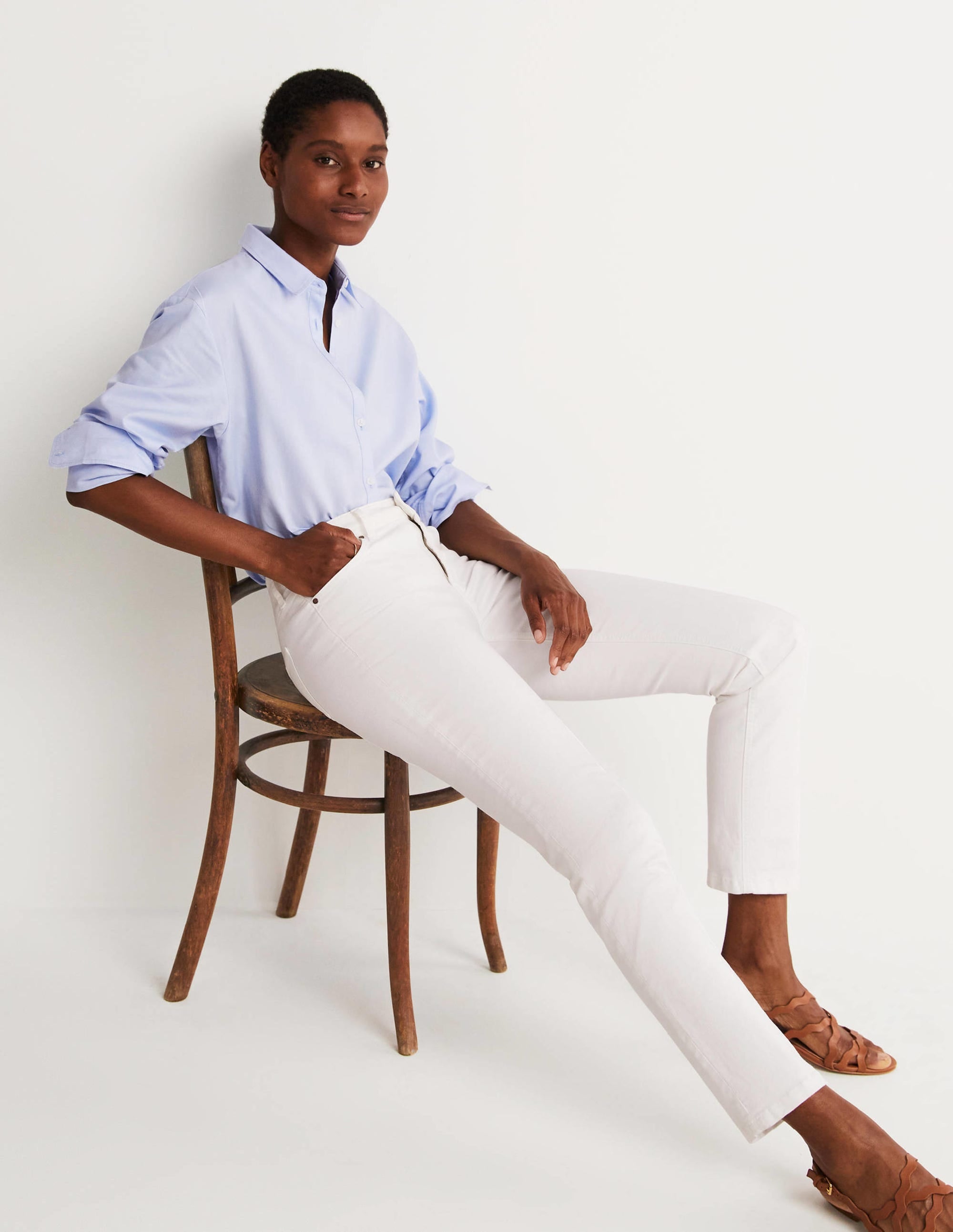 Jean slim droit-Blanc - Image 10
