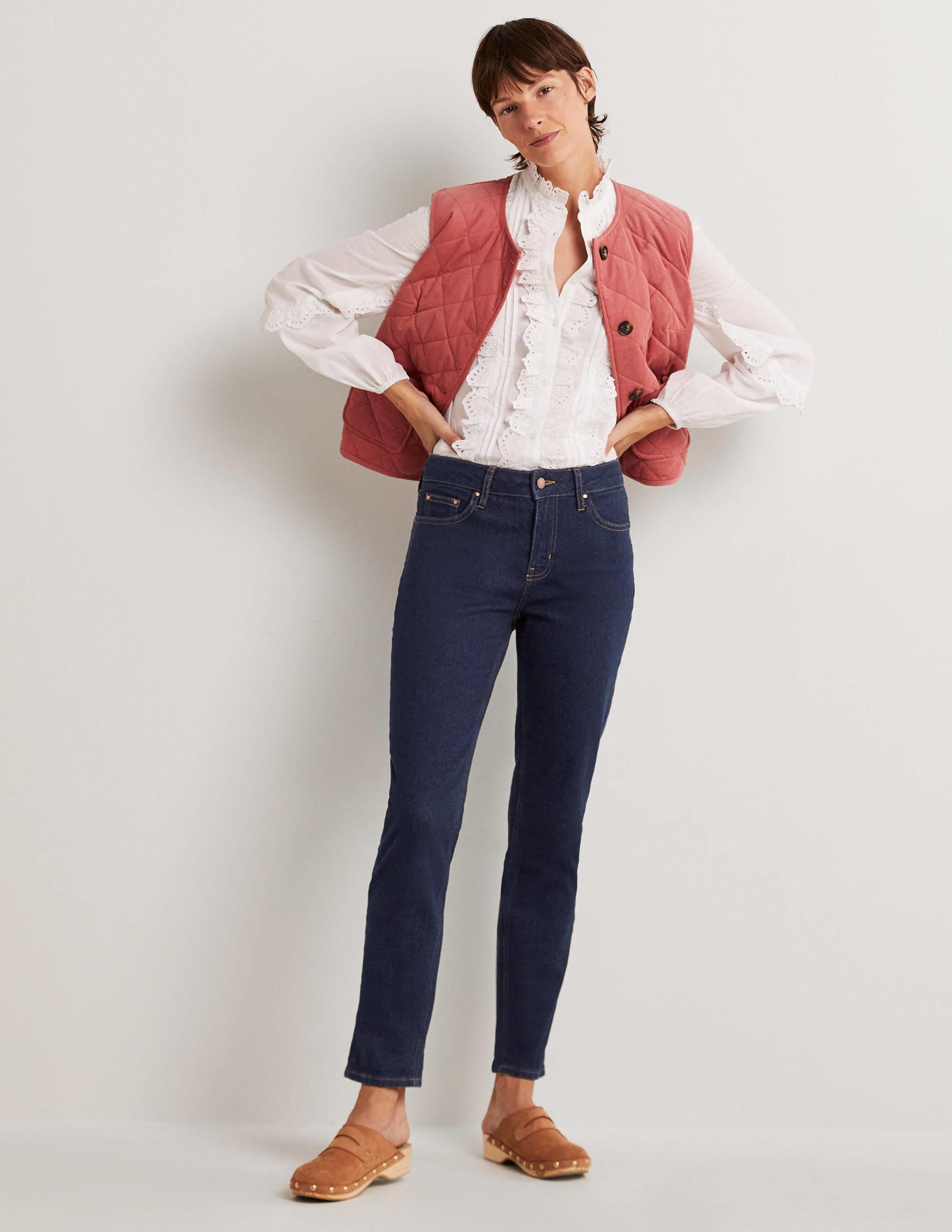 Jean girlfriend-Indigo - Image 1