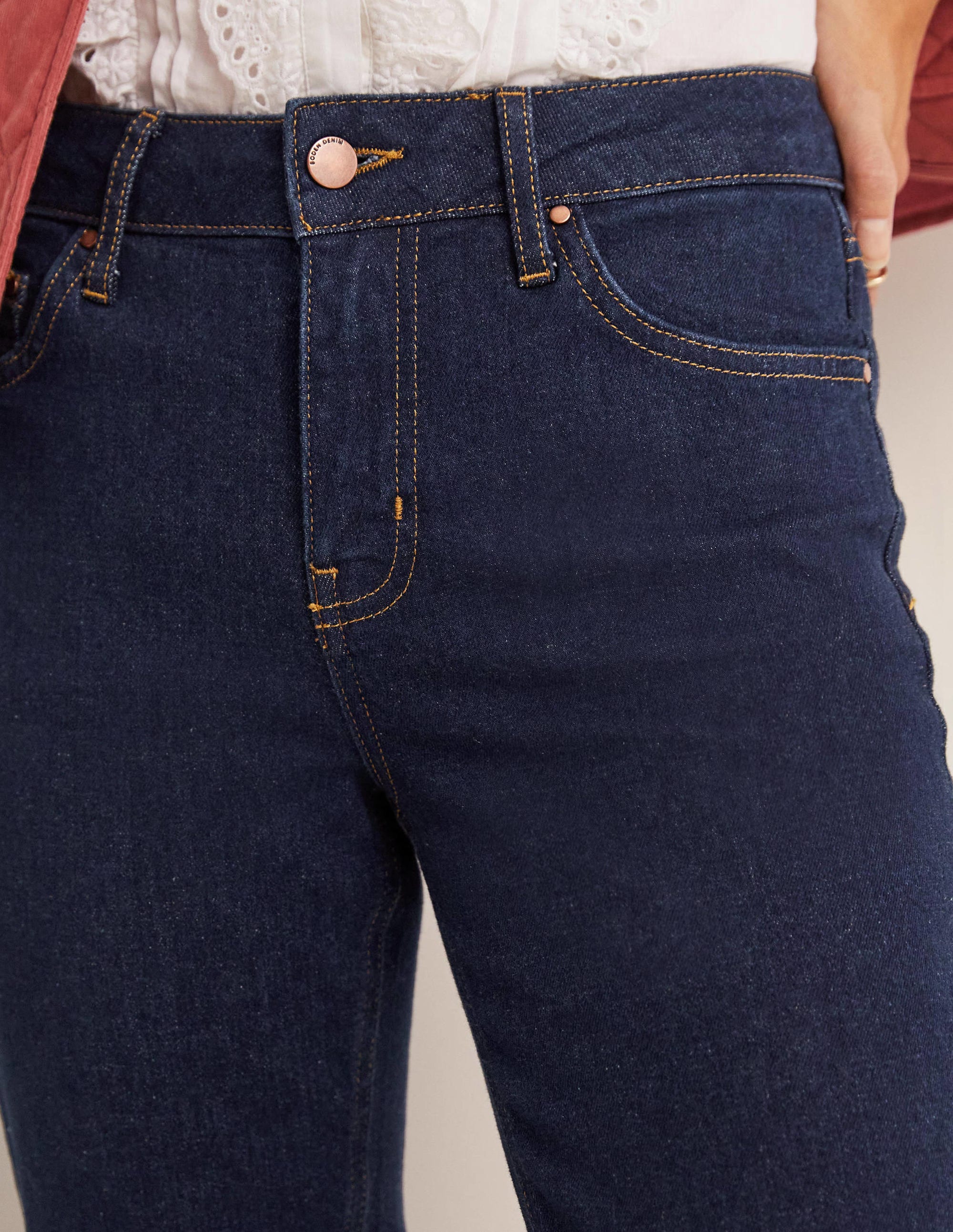 Jean girlfriend-Indigo - Image 2